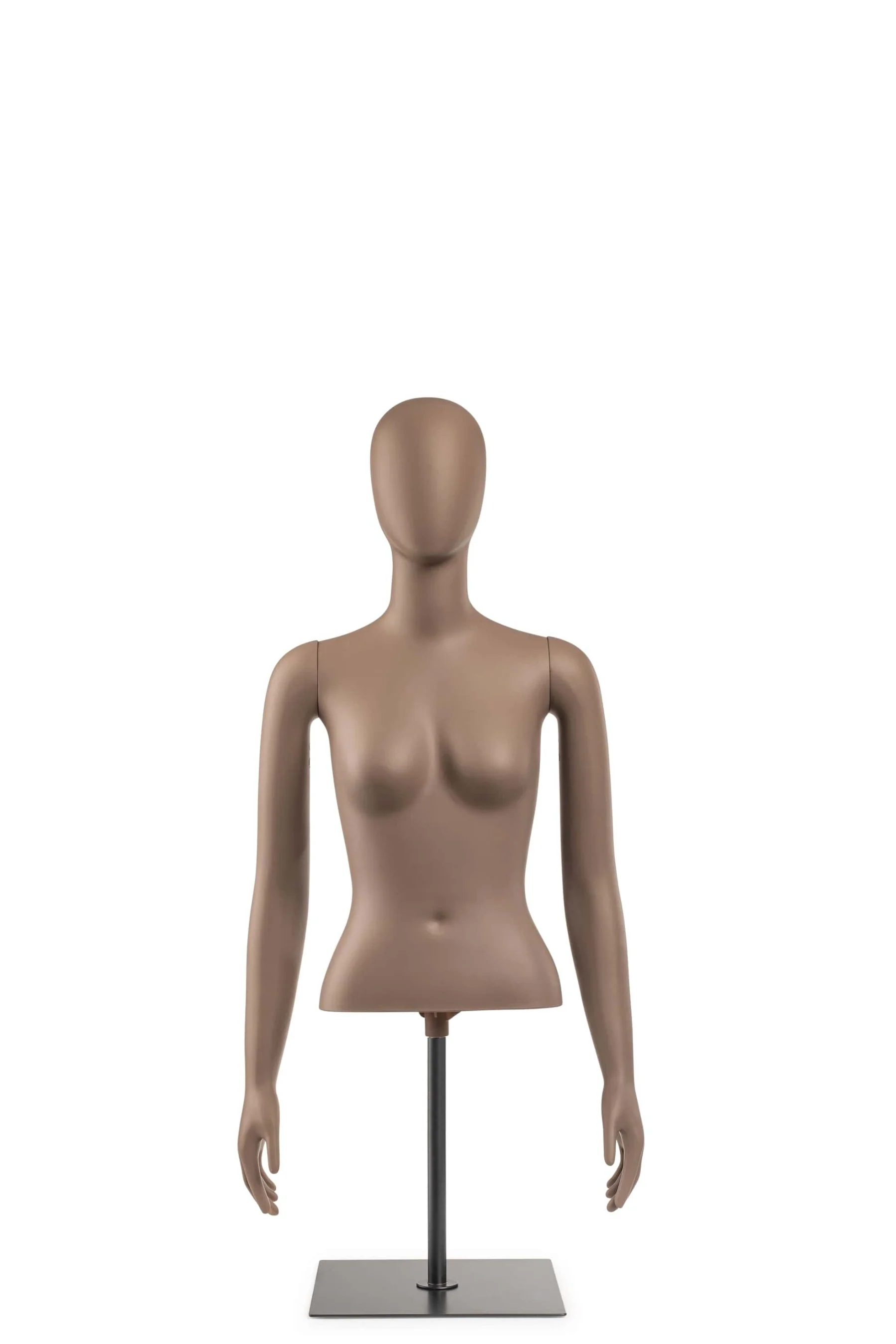 Female Egghead Torso Mannequin with Removable Arms - Image 97
