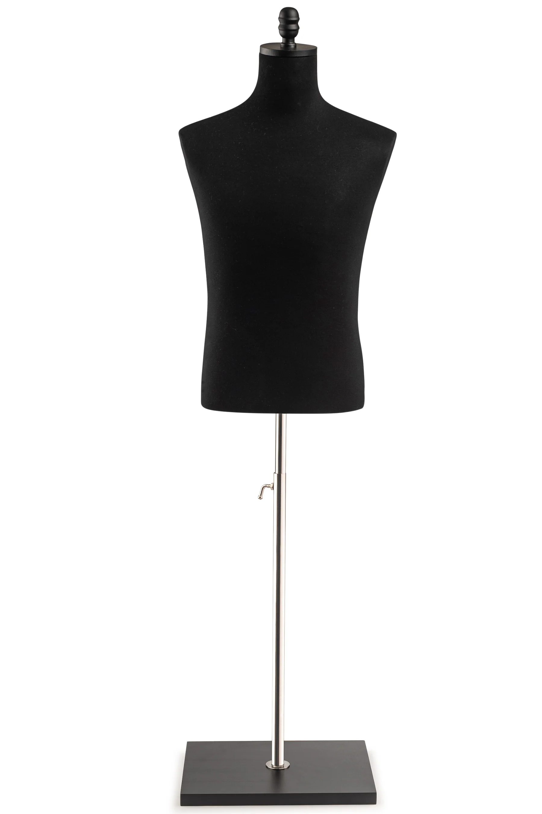 Male Display Dress Form on Wood Flat Base - Image 11