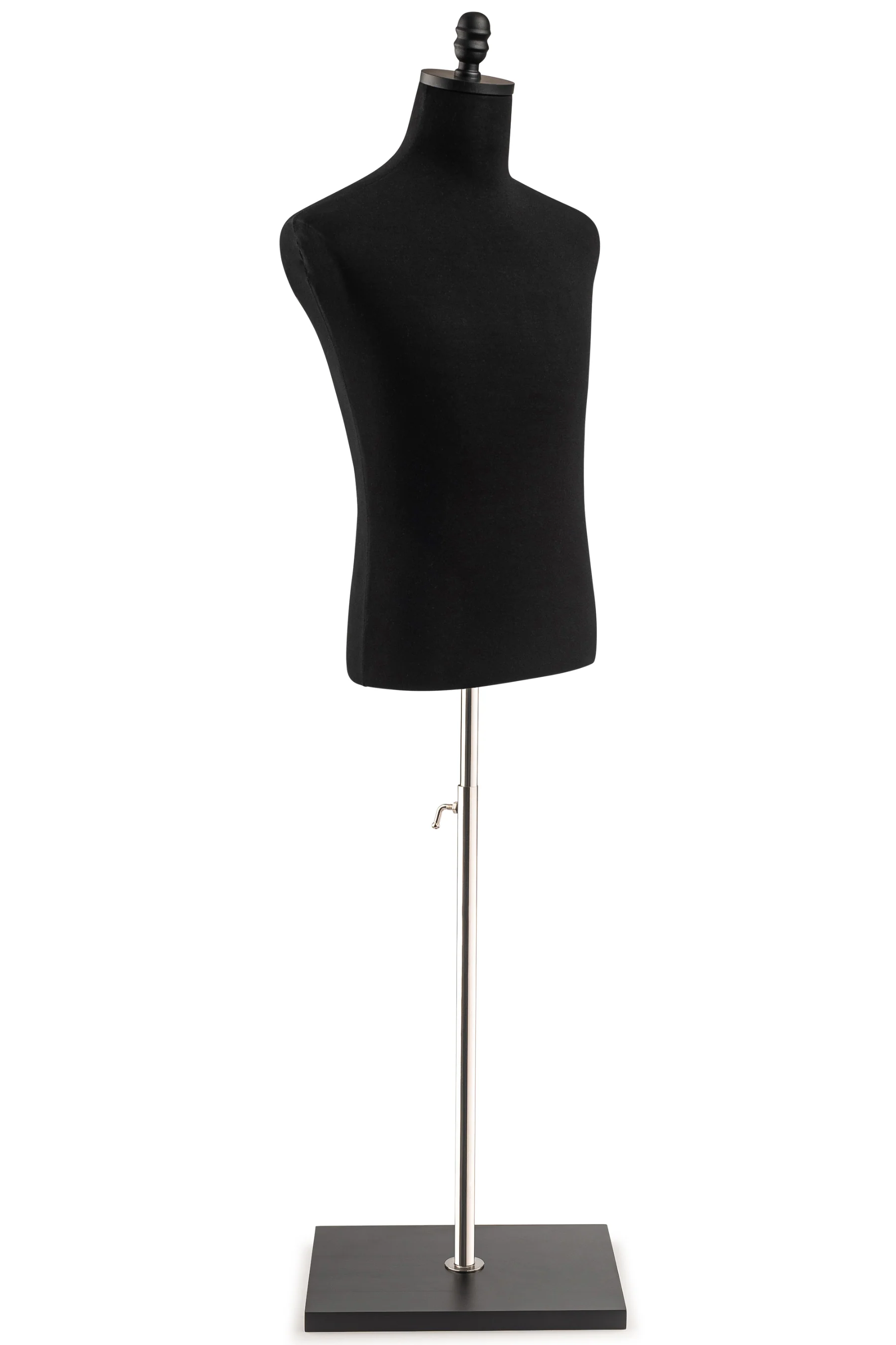 Male Display Dress Form on Wood Flat Base - Image 12