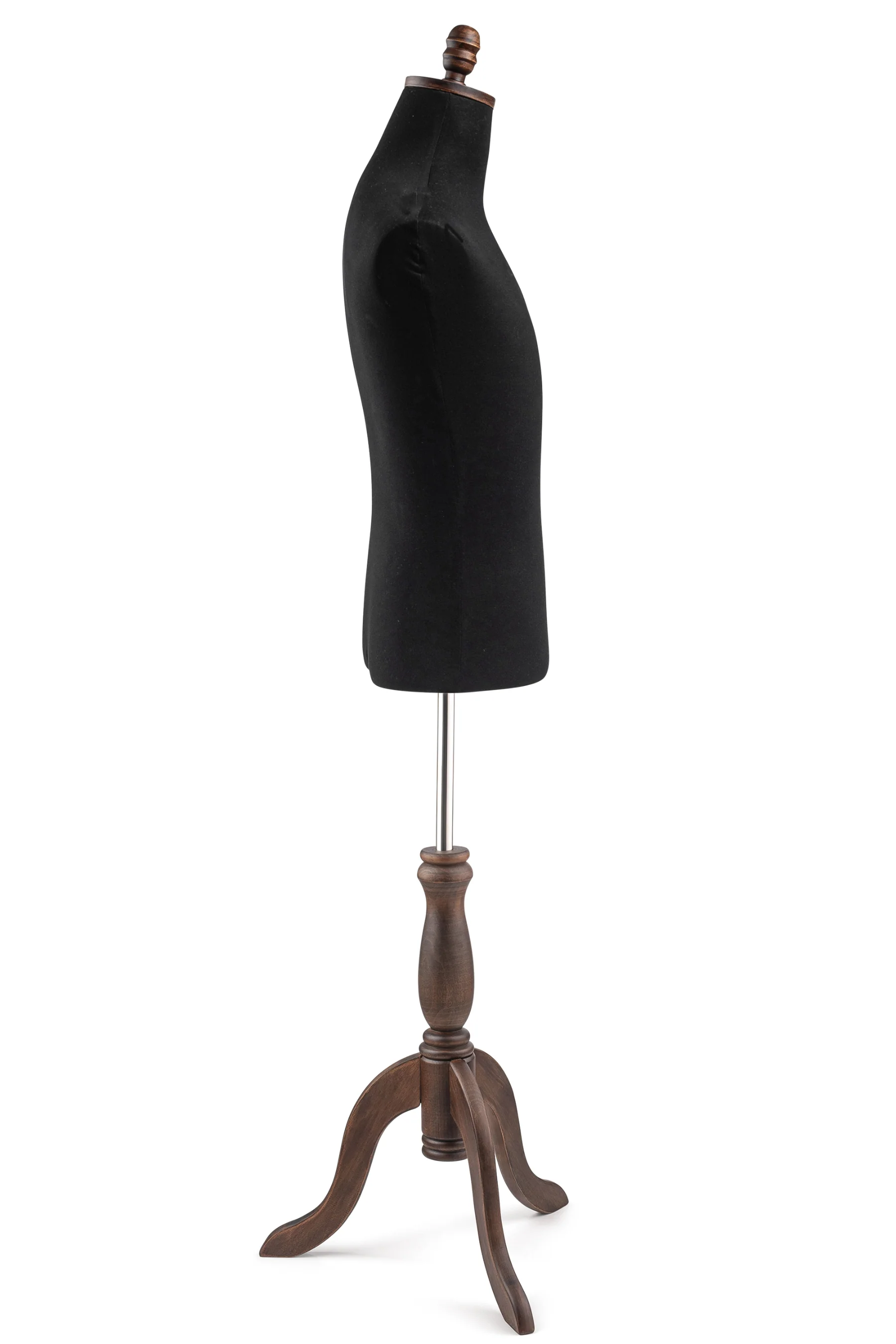 Male Display Dress Form on Wood Tripod Base - Image 14