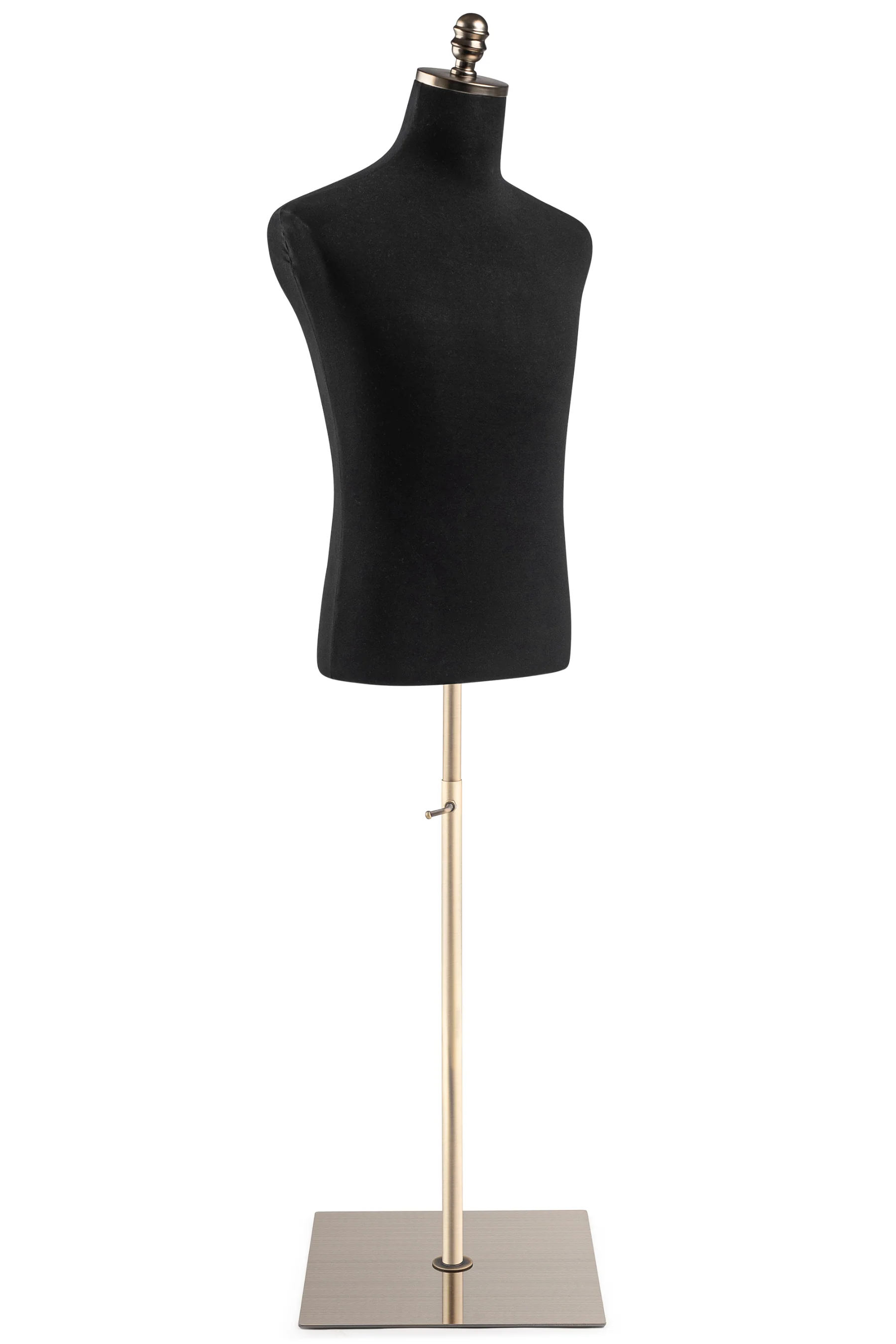Male Display Dress Form on Metal Flat Base - Image 11