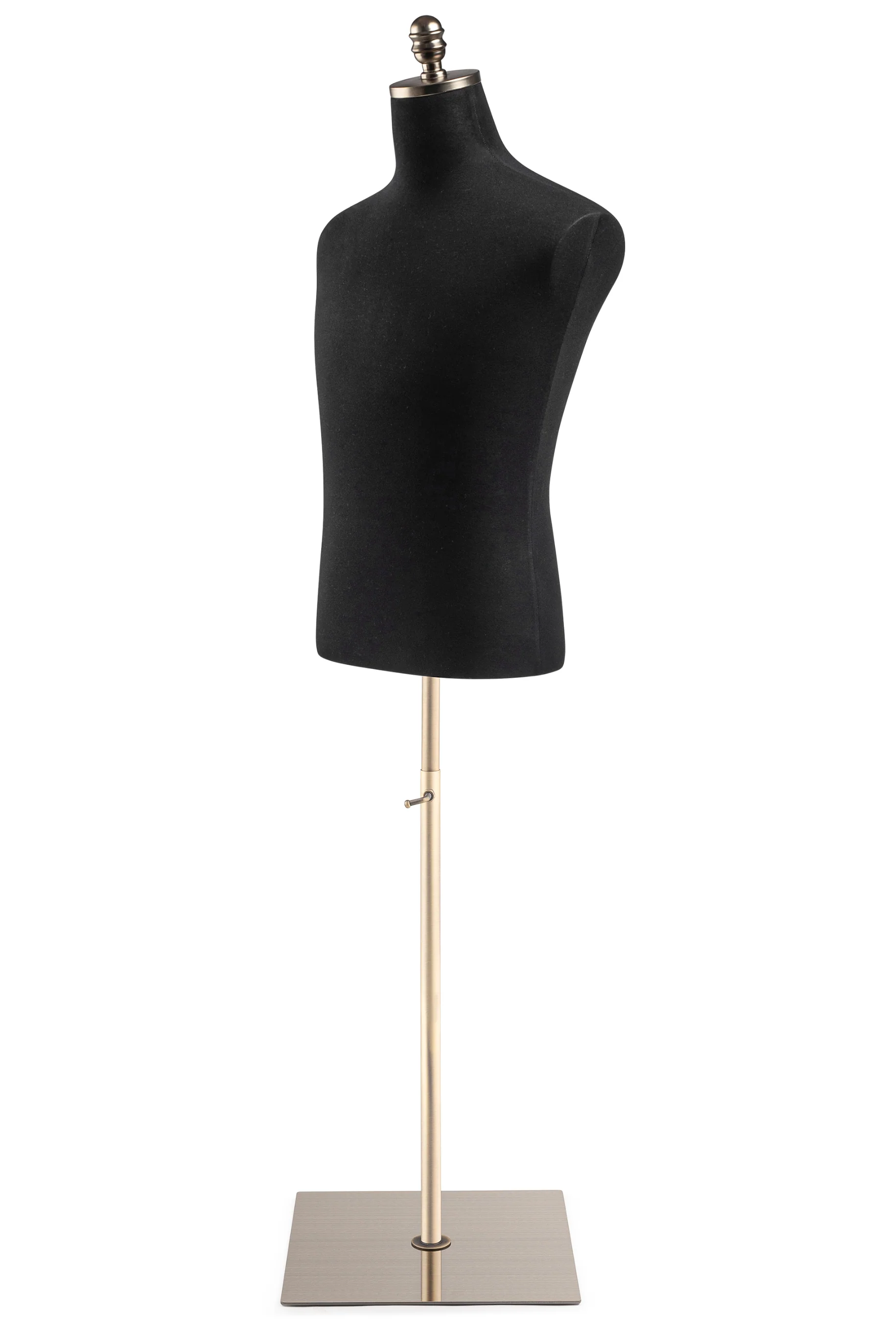 Male Display Dress Form on Metal Flat Base - Image 14