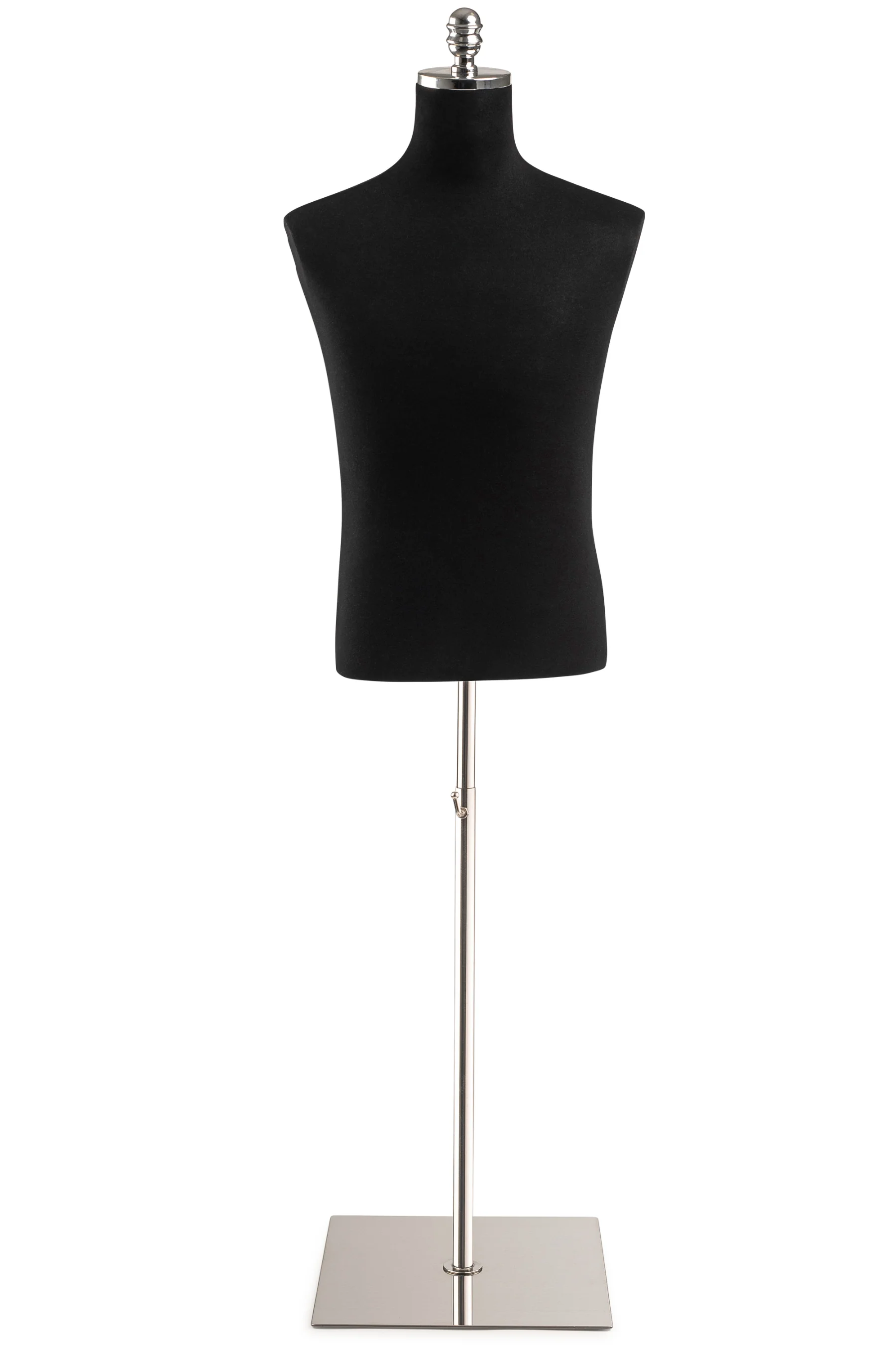 Male Display Dress Form on Metal Flat Base - Image 17