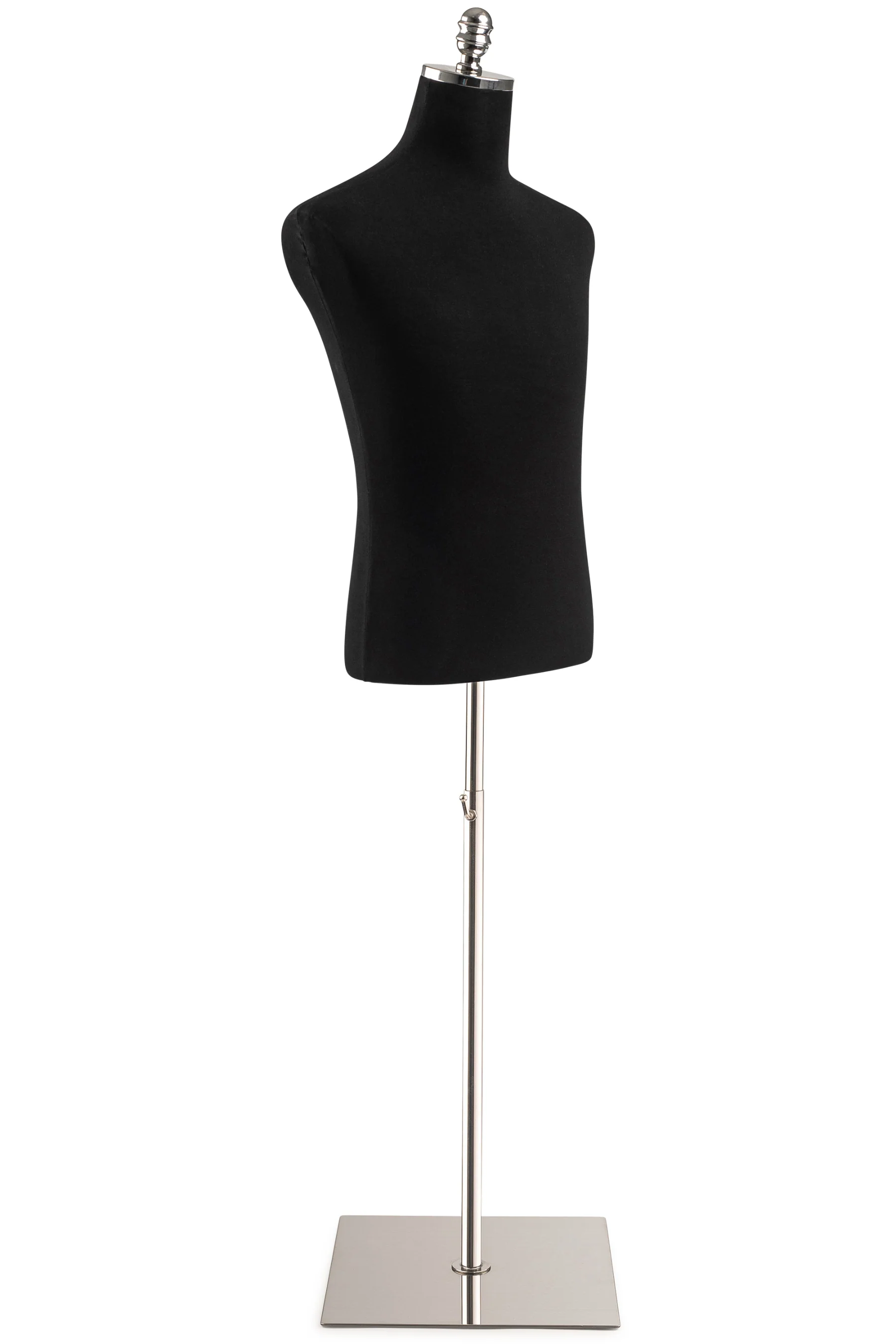 Male Display Dress Form on Metal Flat Base - Image 18
