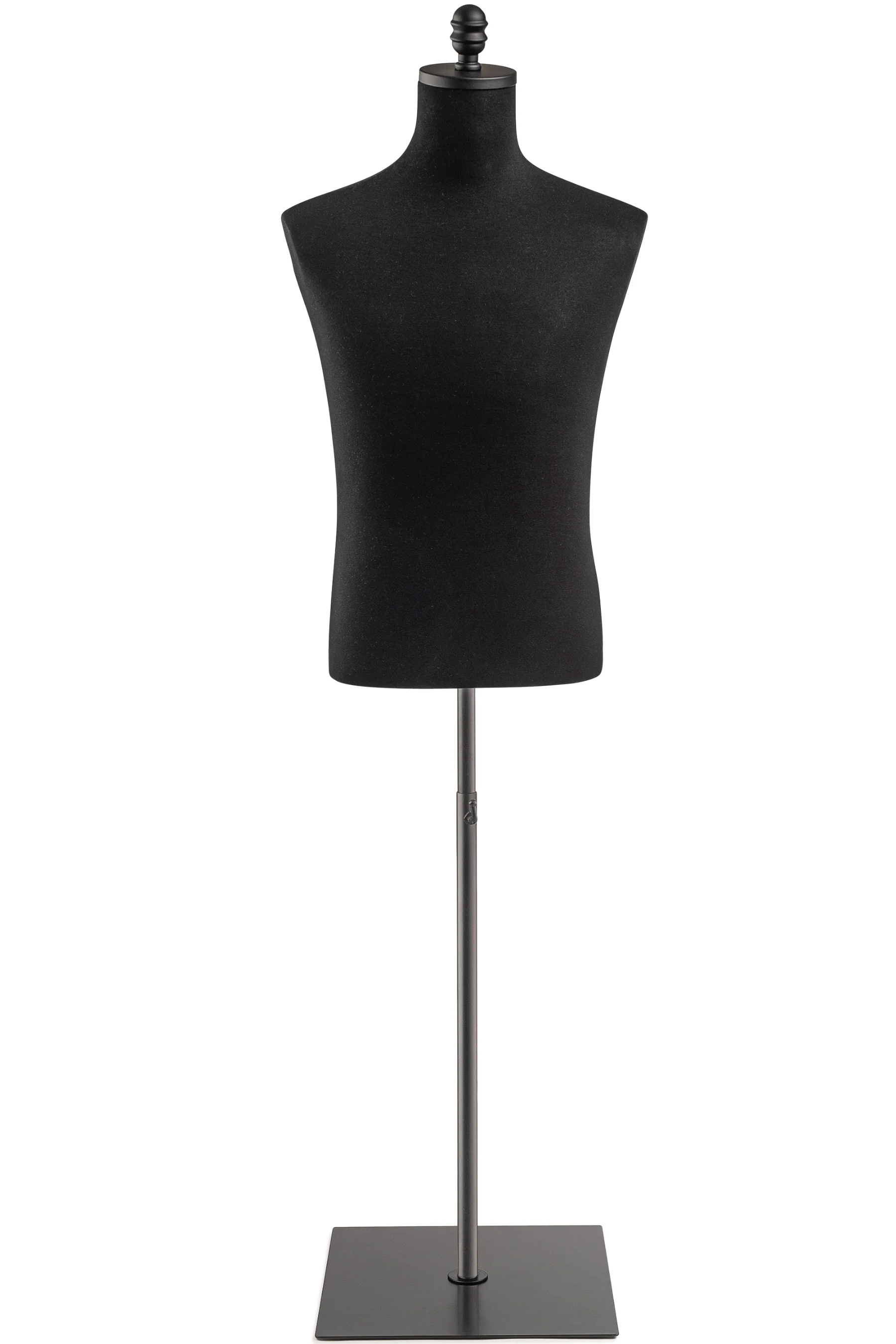 Male Display Dress Form on Metal Flat Base - Image 3