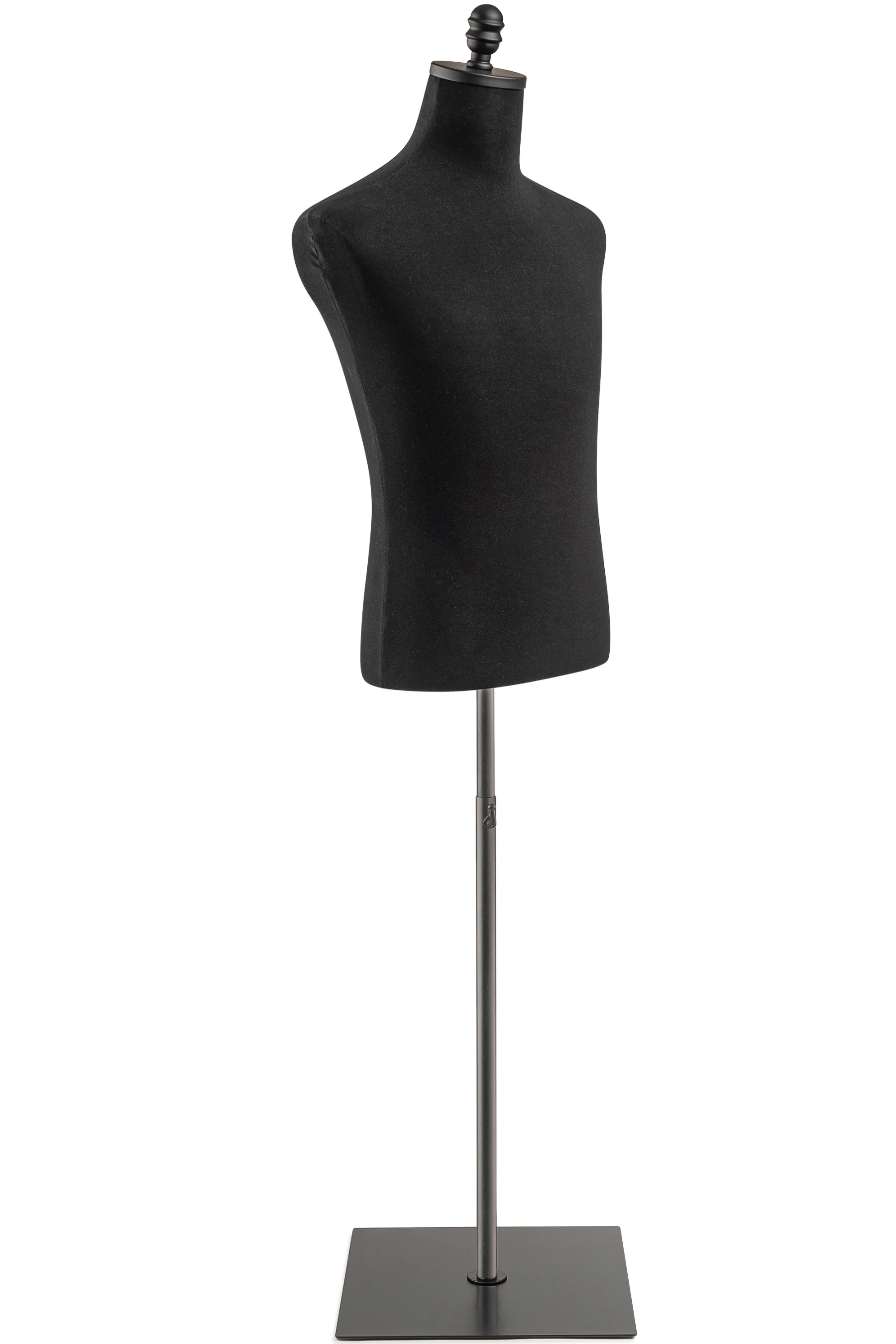 Male Display Dress Form on Metal Flat Base - Image 4