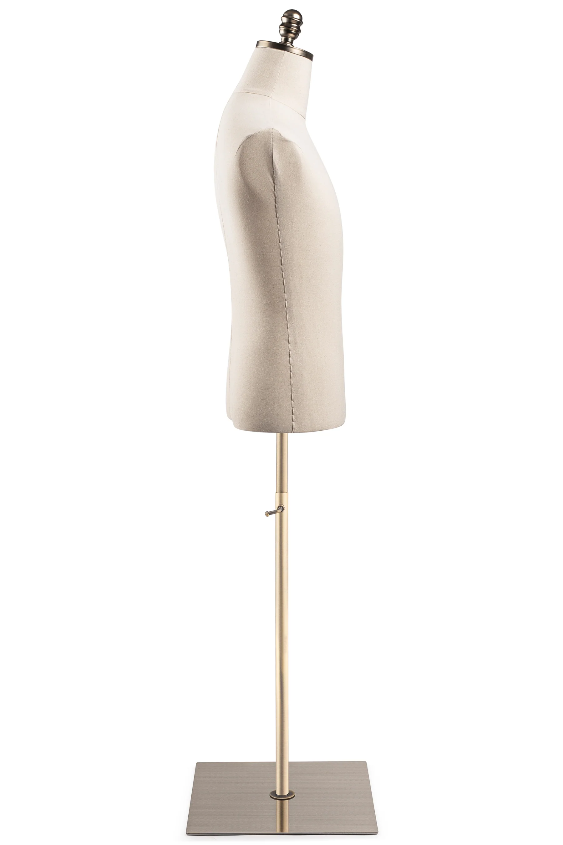 Male Display Dress Form on Metal Flat Base - Image 14