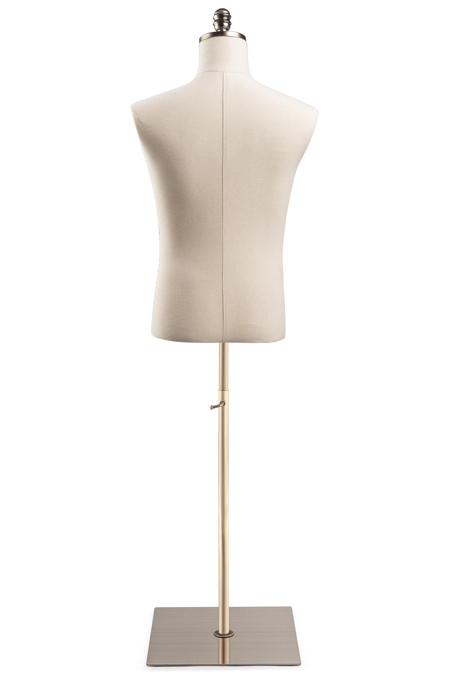 Male Display Dress Form on Metal Flat Base - Image 15