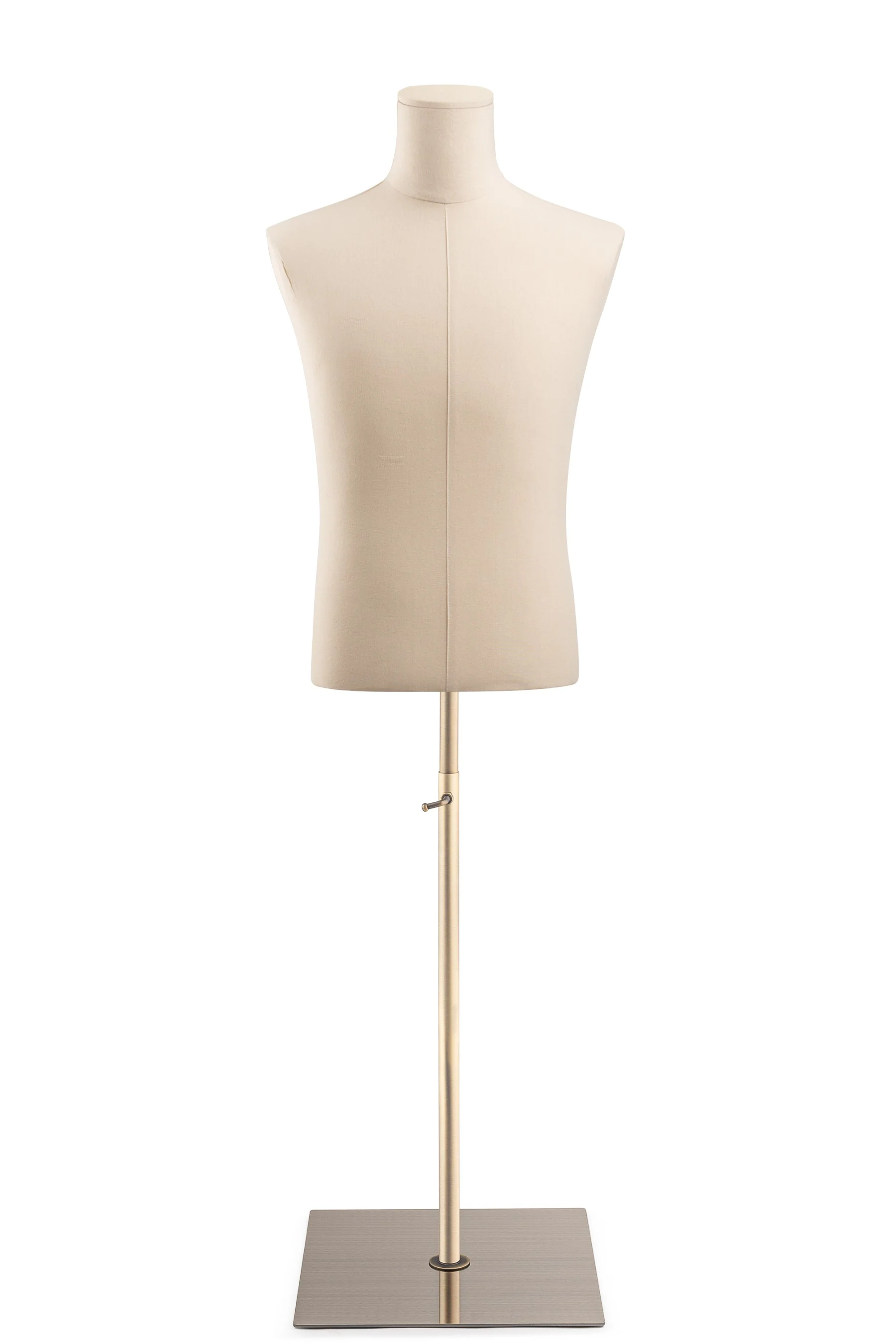 Male Display Dress Form on Metal Flat Base - Image 17