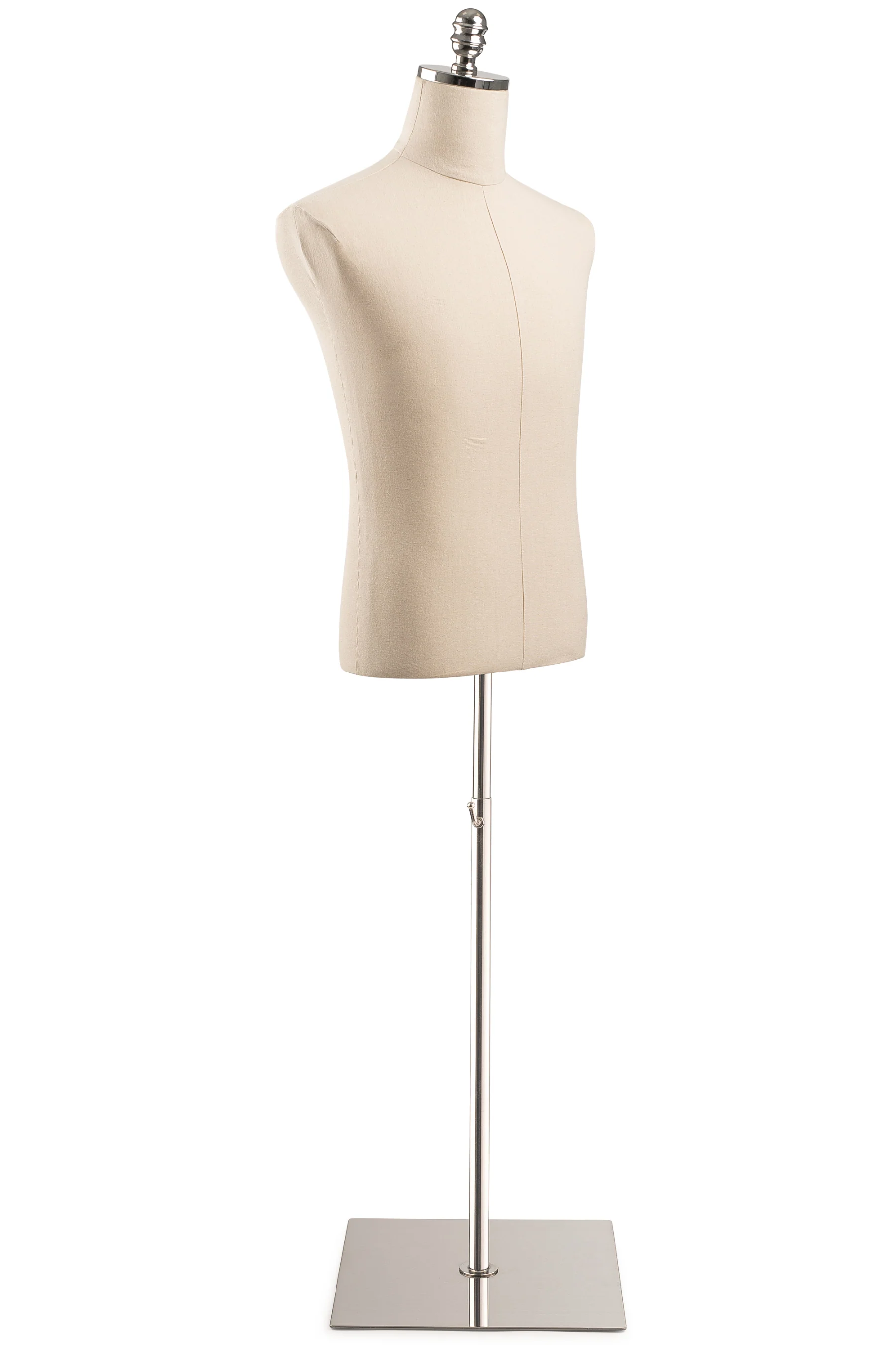 Male Display Dress Form on Metal Flat Base - Image 20