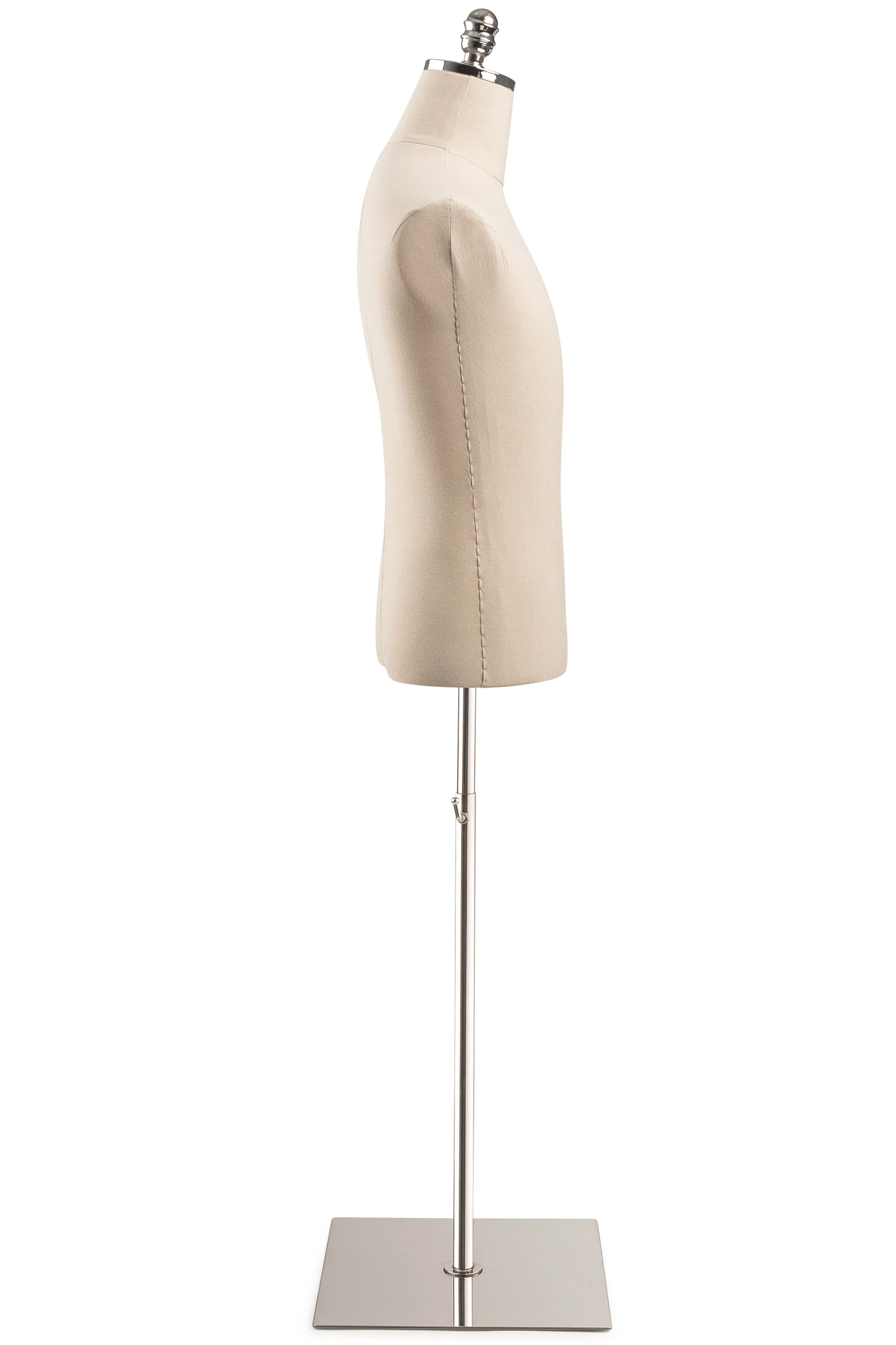 Male Display Dress Form on Metal Flat Base - Image 22