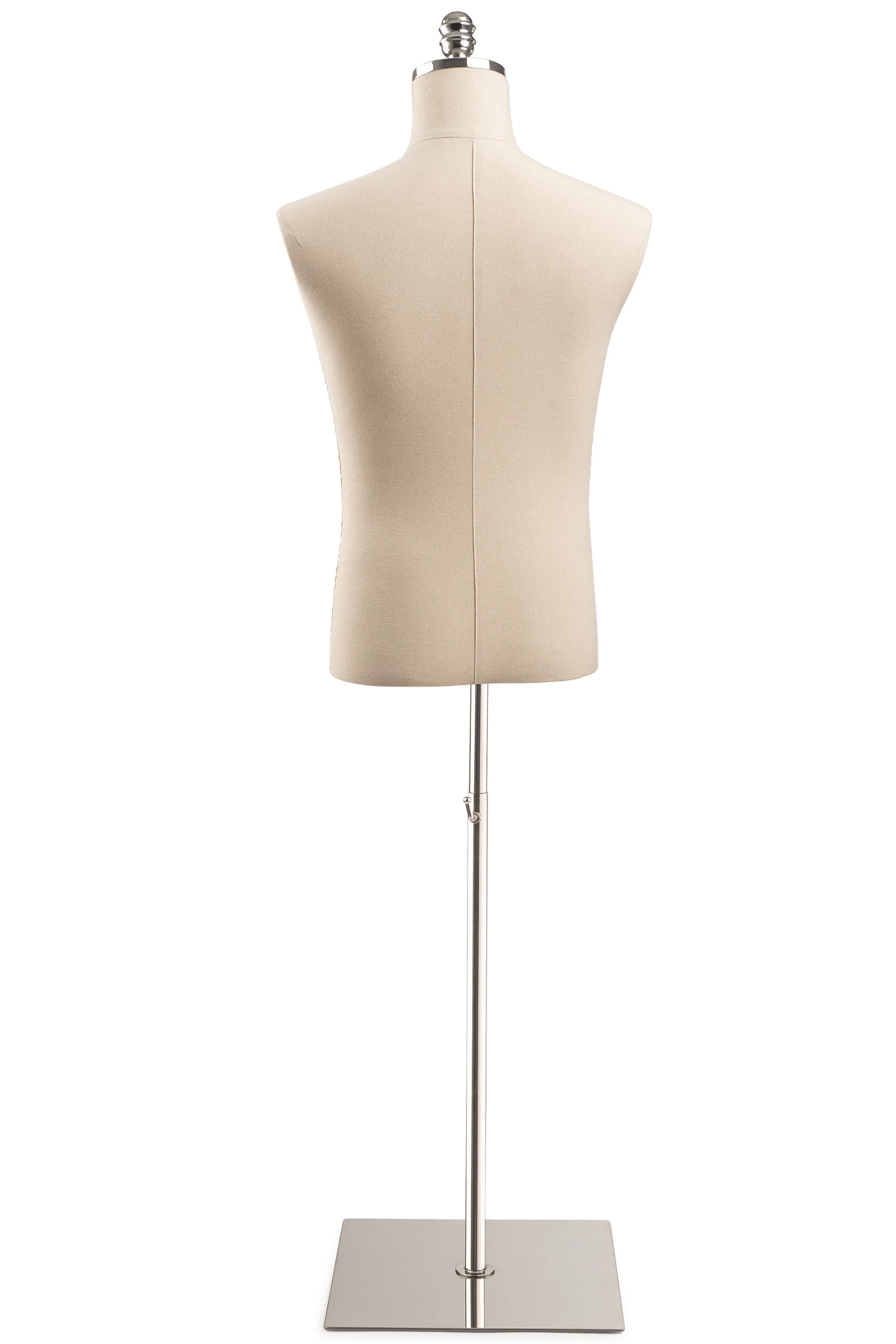 Male Display Dress Form on Metal Flat Base - Image 23