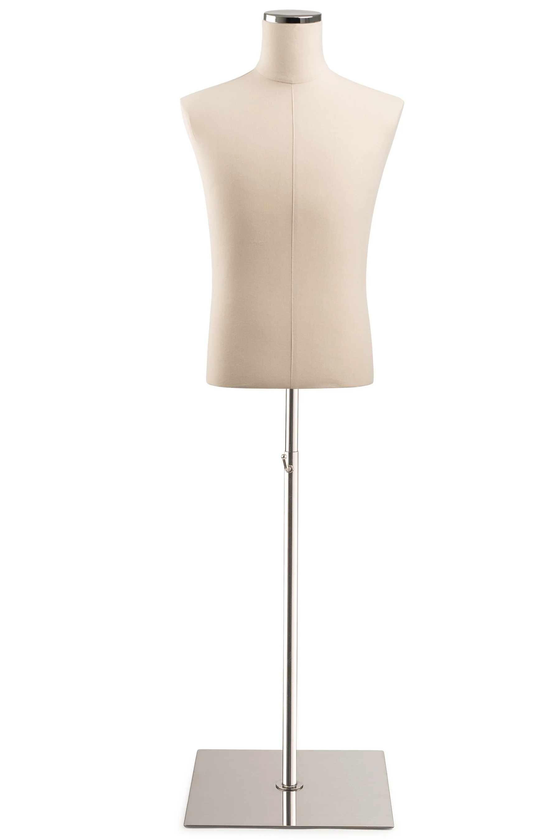Male Display Dress Form on Metal Flat Base - Image 24