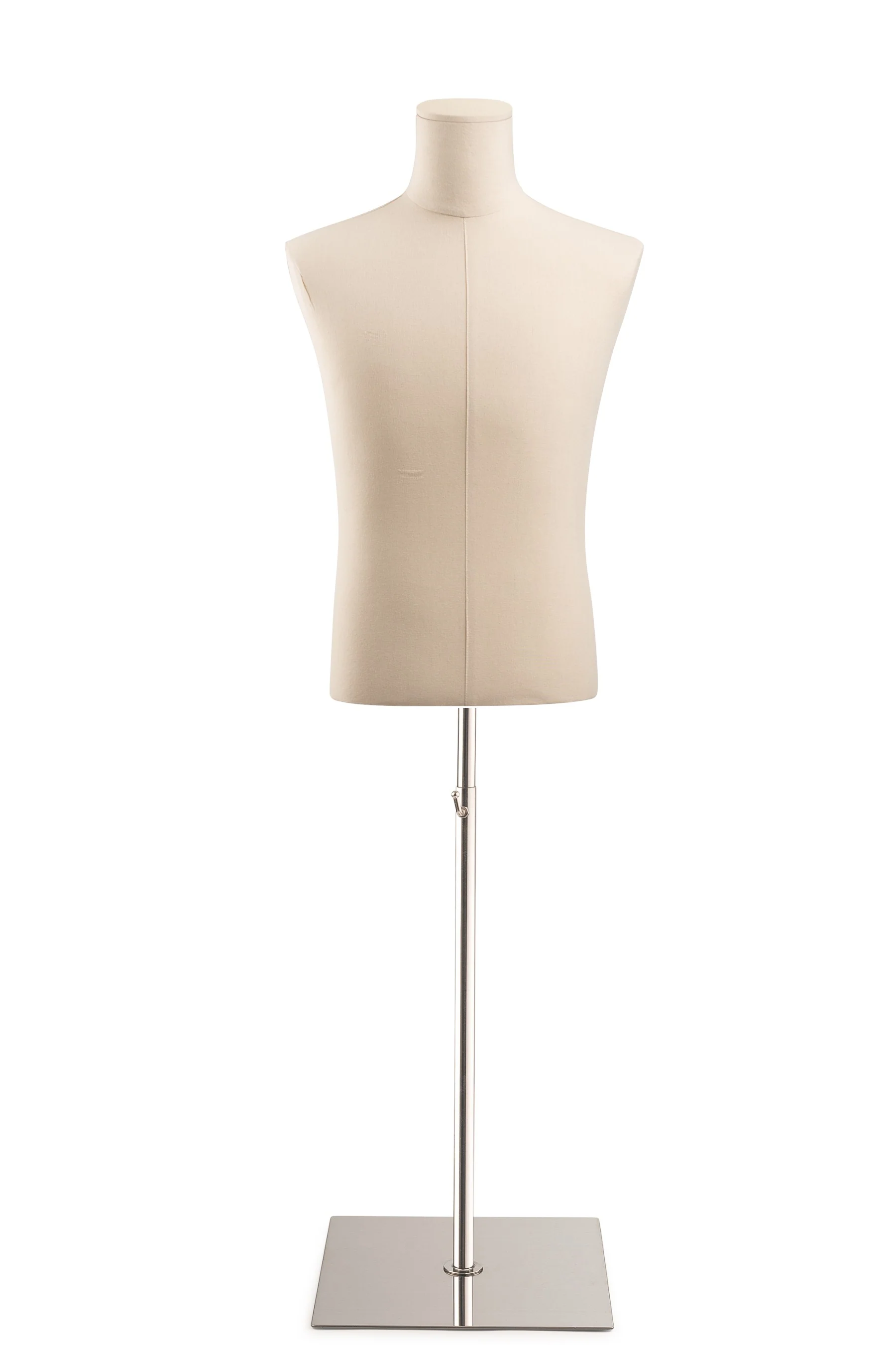 Male Display Dress Form on Metal Flat Base - Image 25