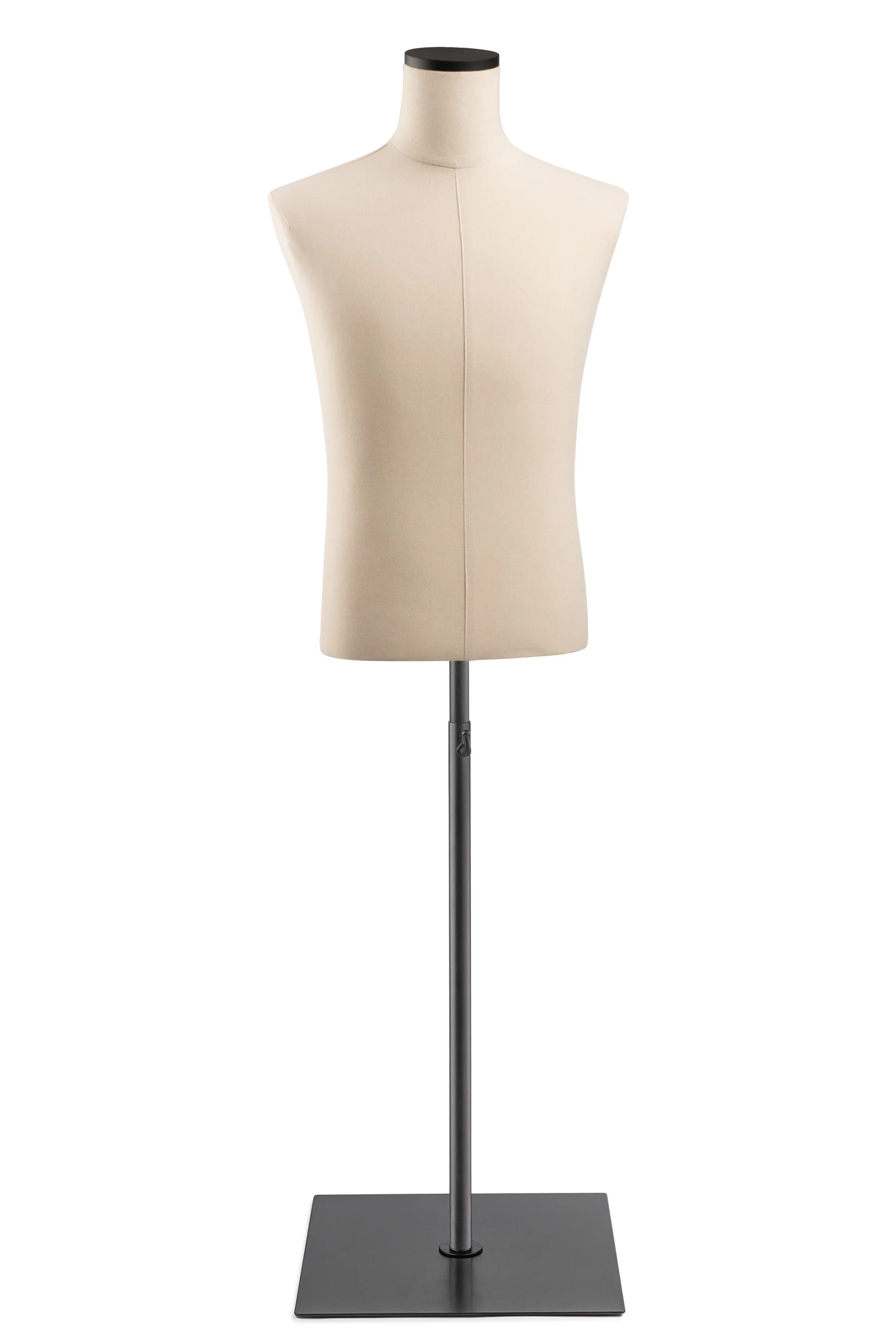 Male Display Dress Form on Metal Flat Base - Image 8