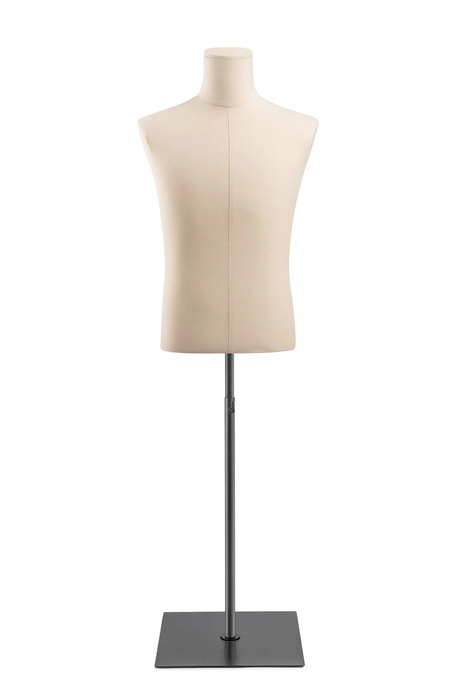 Male Display Dress Form on Metal Flat Base - Image 9