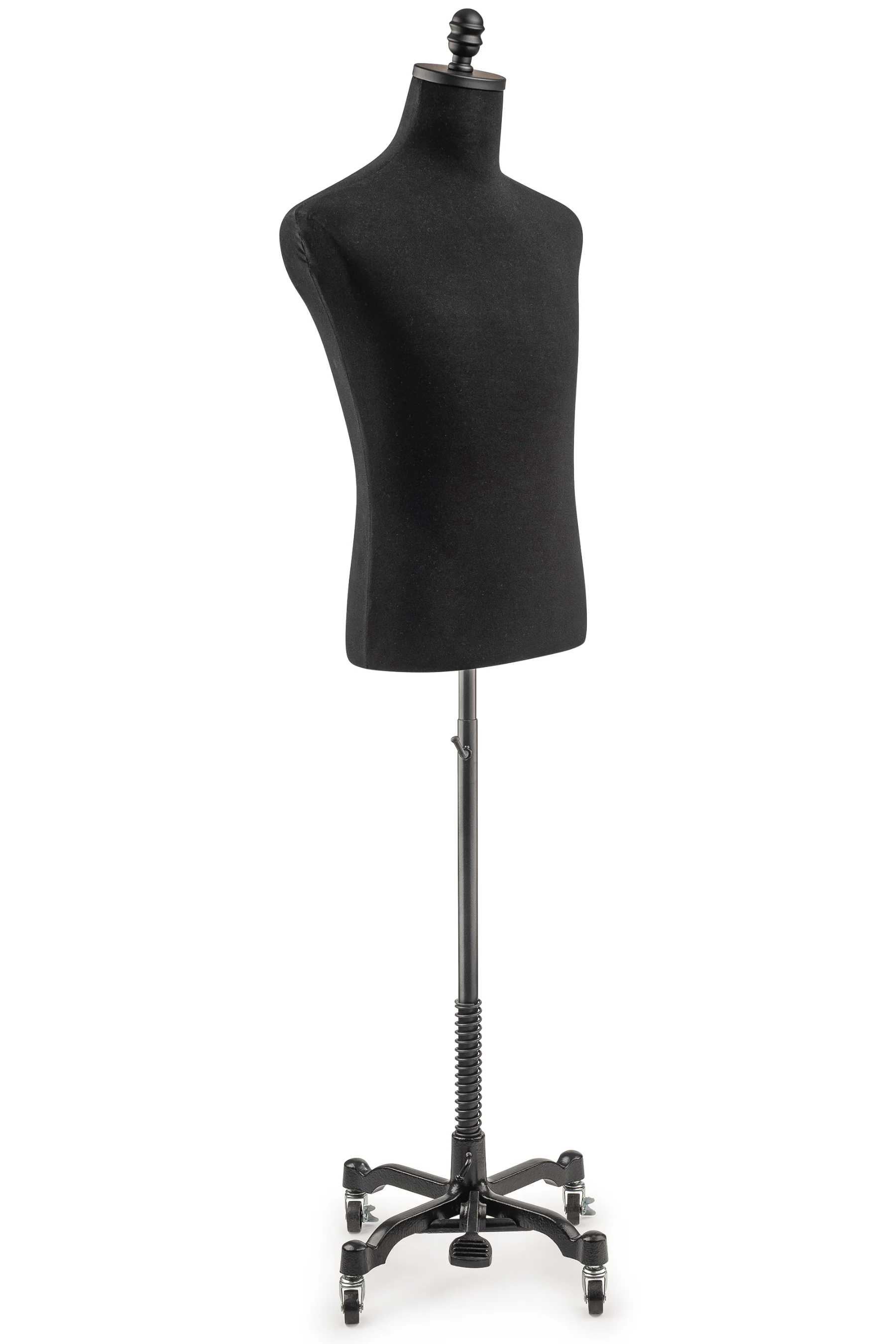 Male Display Dress Form on Metal Rolling Base - Image 4