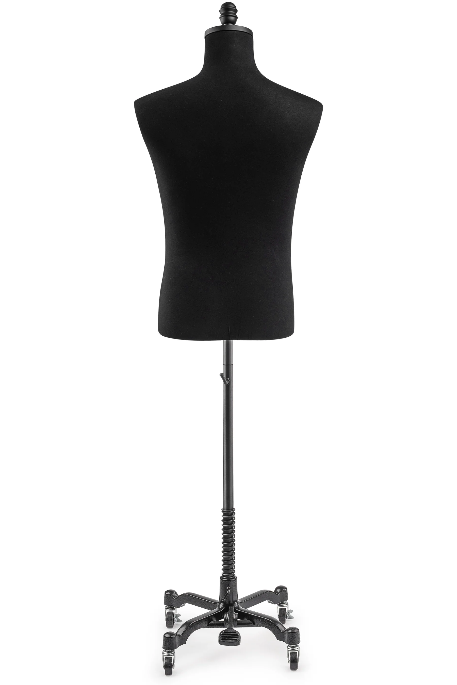 Male Display Dress Form on Metal Rolling Base - Image 7