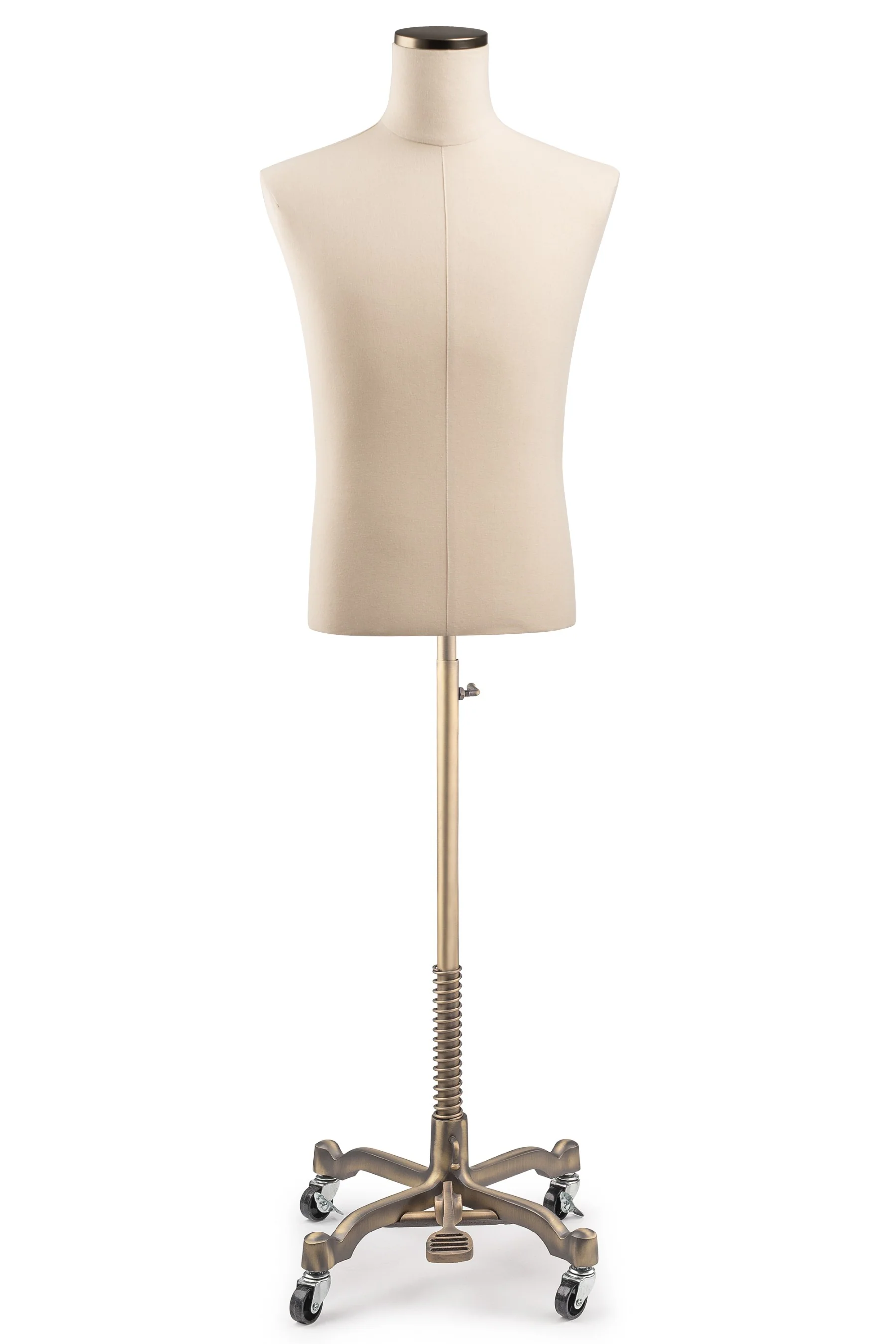 Male Display Dress Form on Metal Rolling Base - Image 16