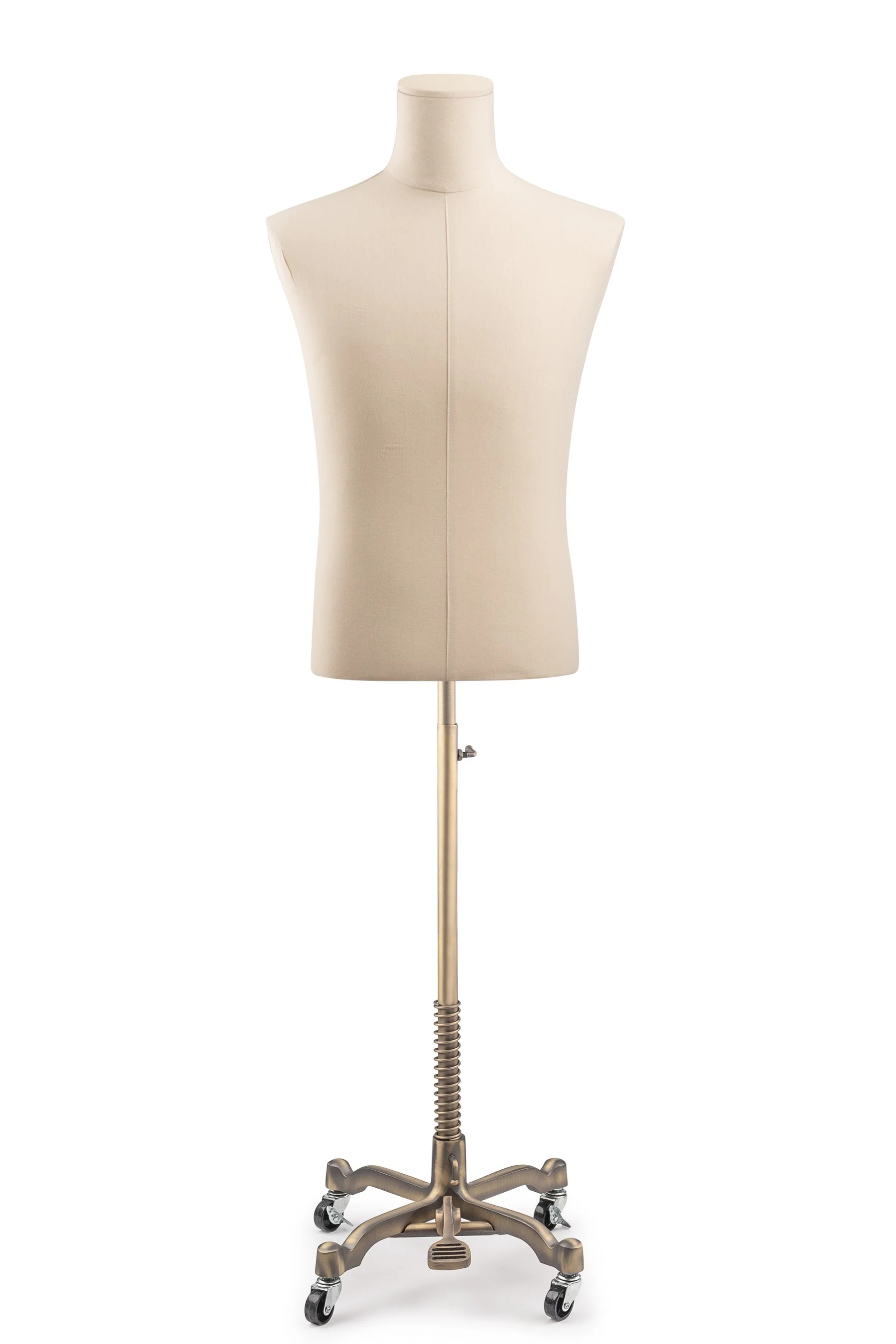 Male Display Dress Form on Metal Rolling Base - Image 17