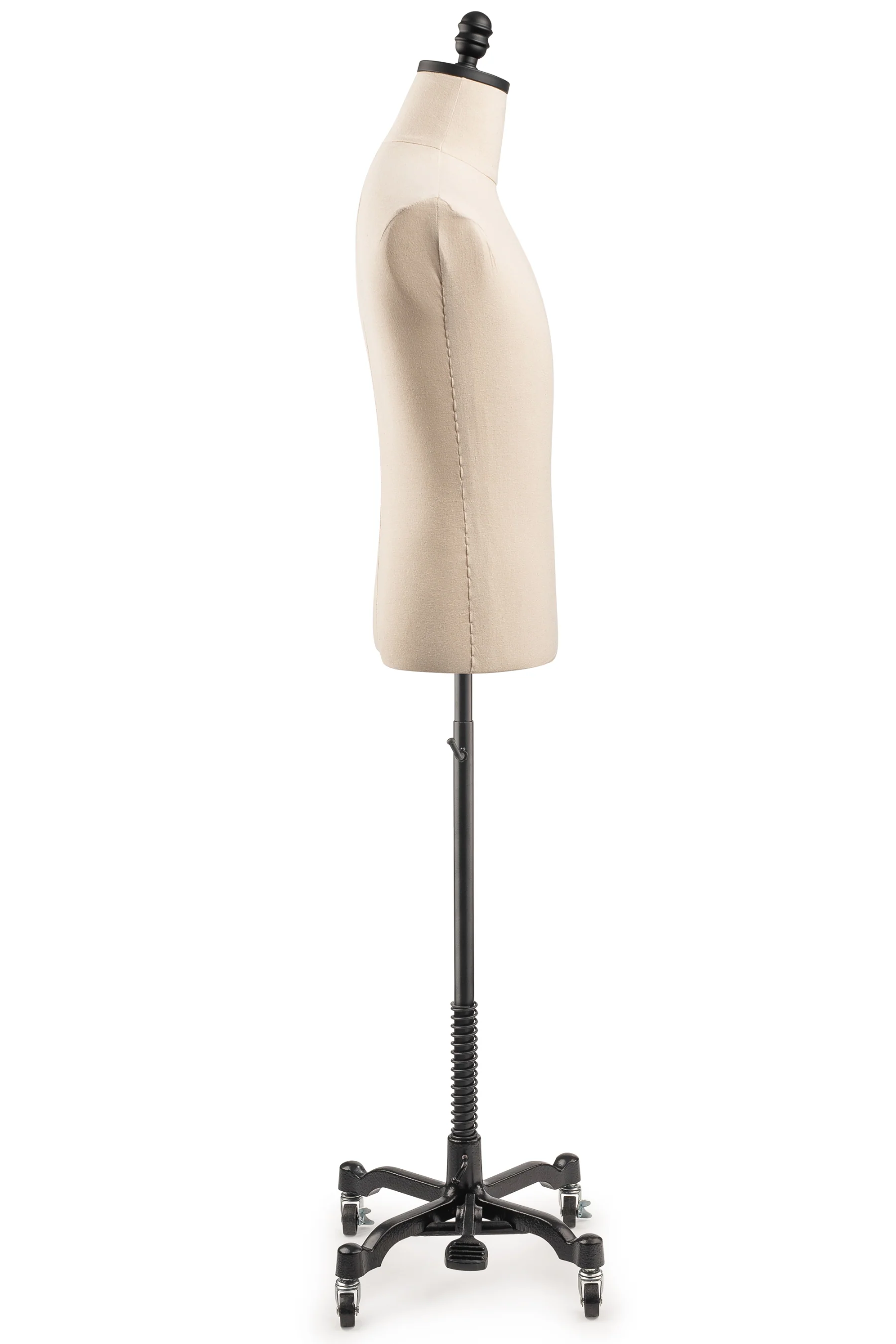 Male Display Dress Form on Metal Rolling Base - Image 6