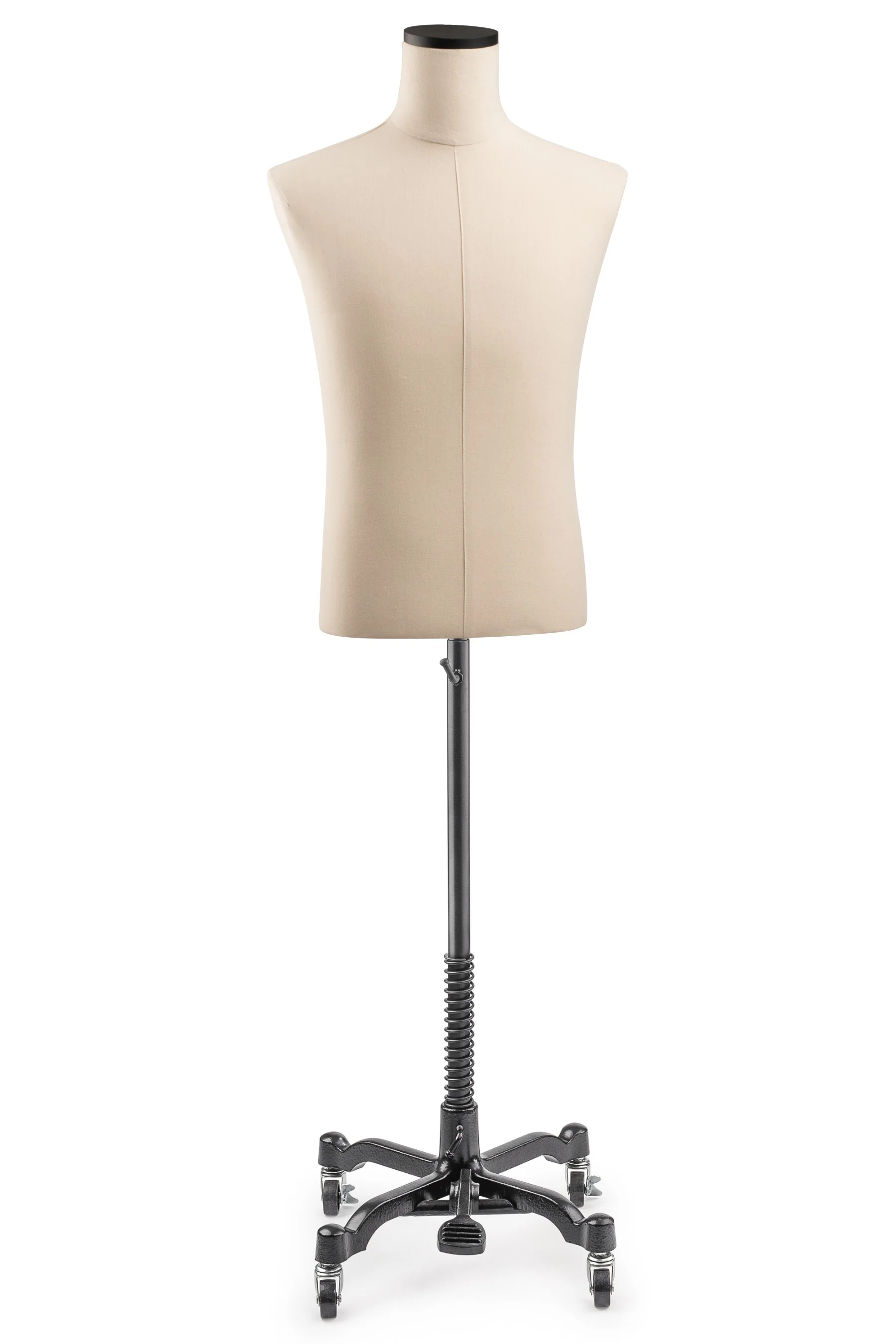 Male Display Dress Form on Metal Rolling Base - Image 8