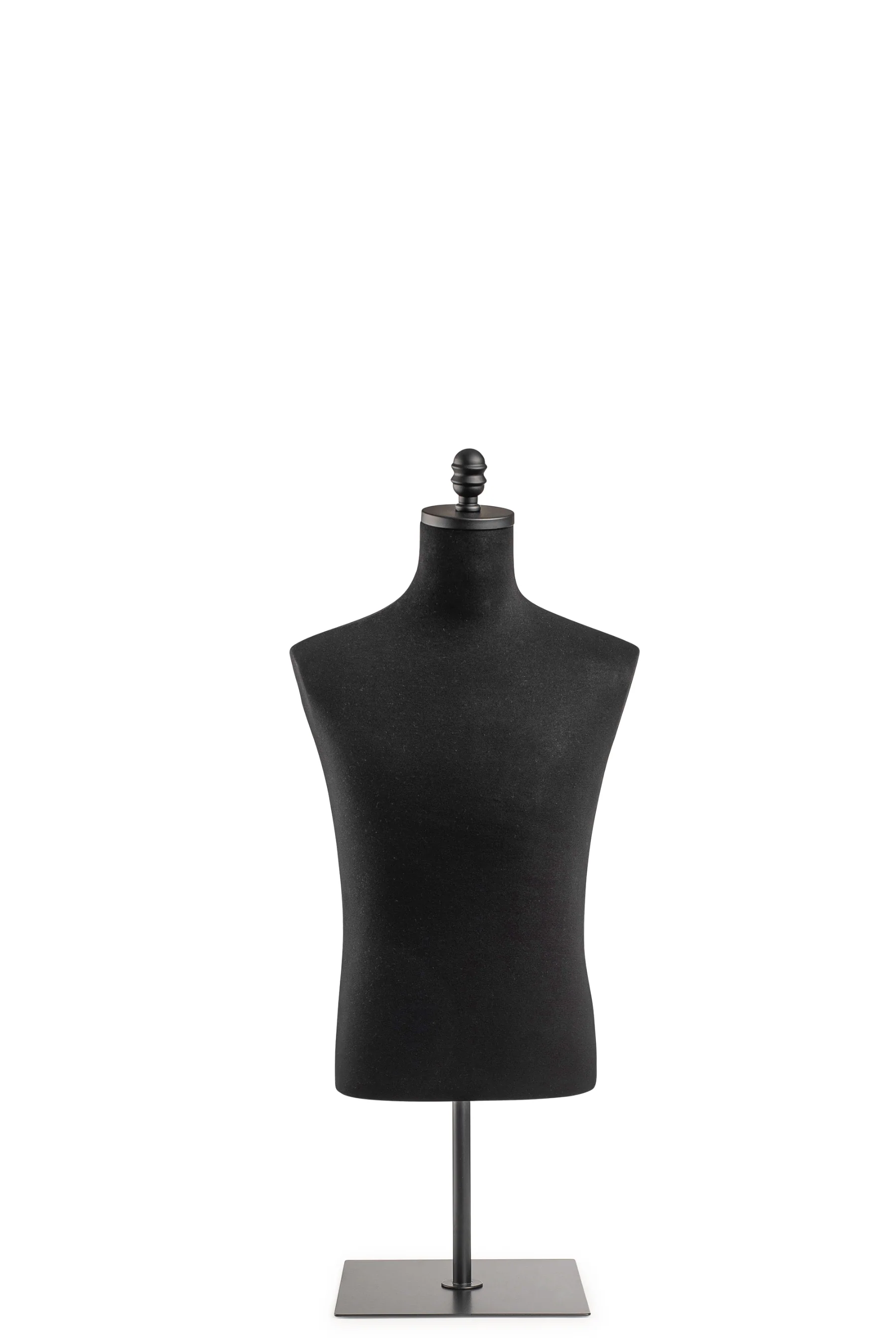 Male Display Dress Form on Metal Tabletop Base - Image 3