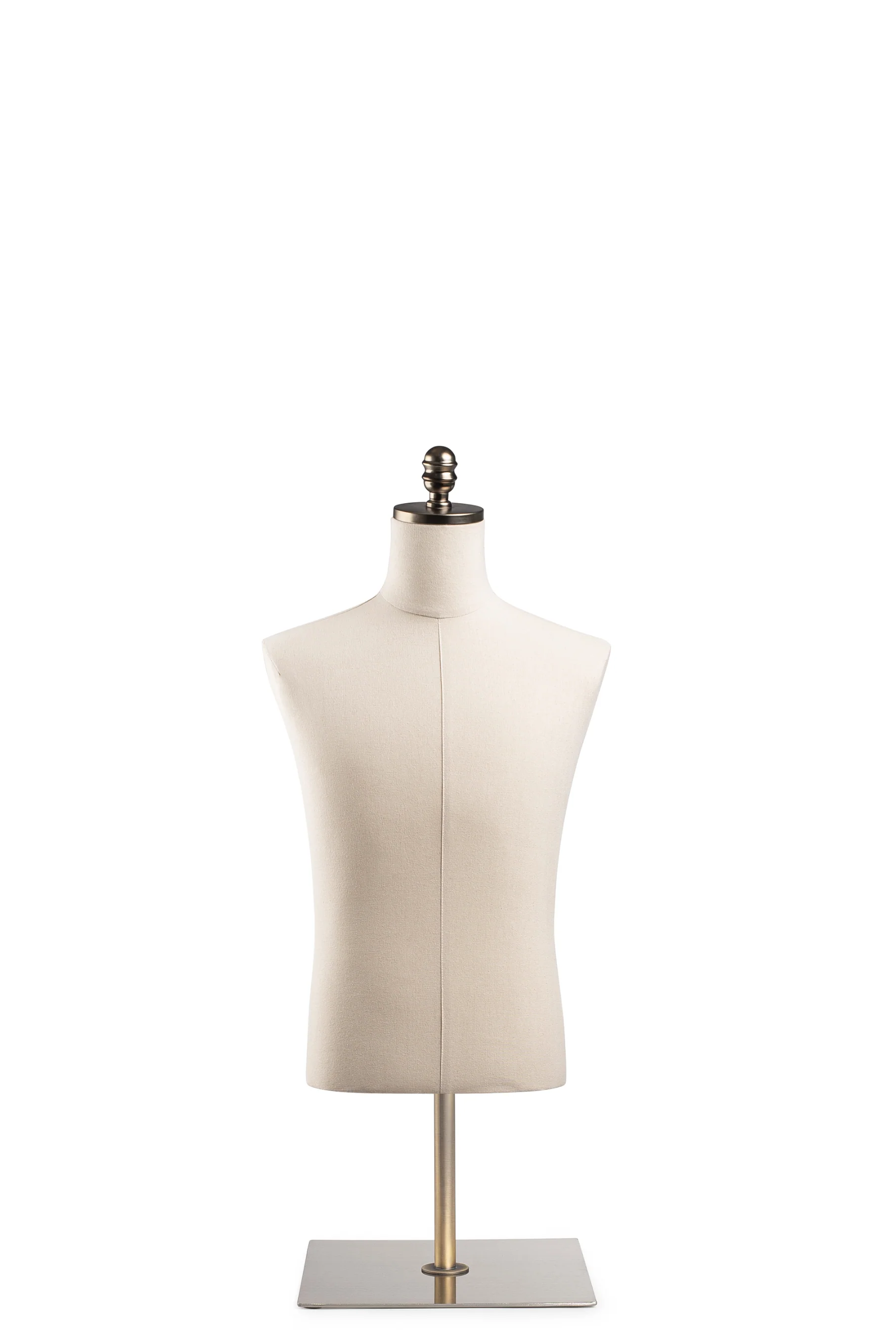 Male Display Dress Form on Metal Tabletop Base - Image 11