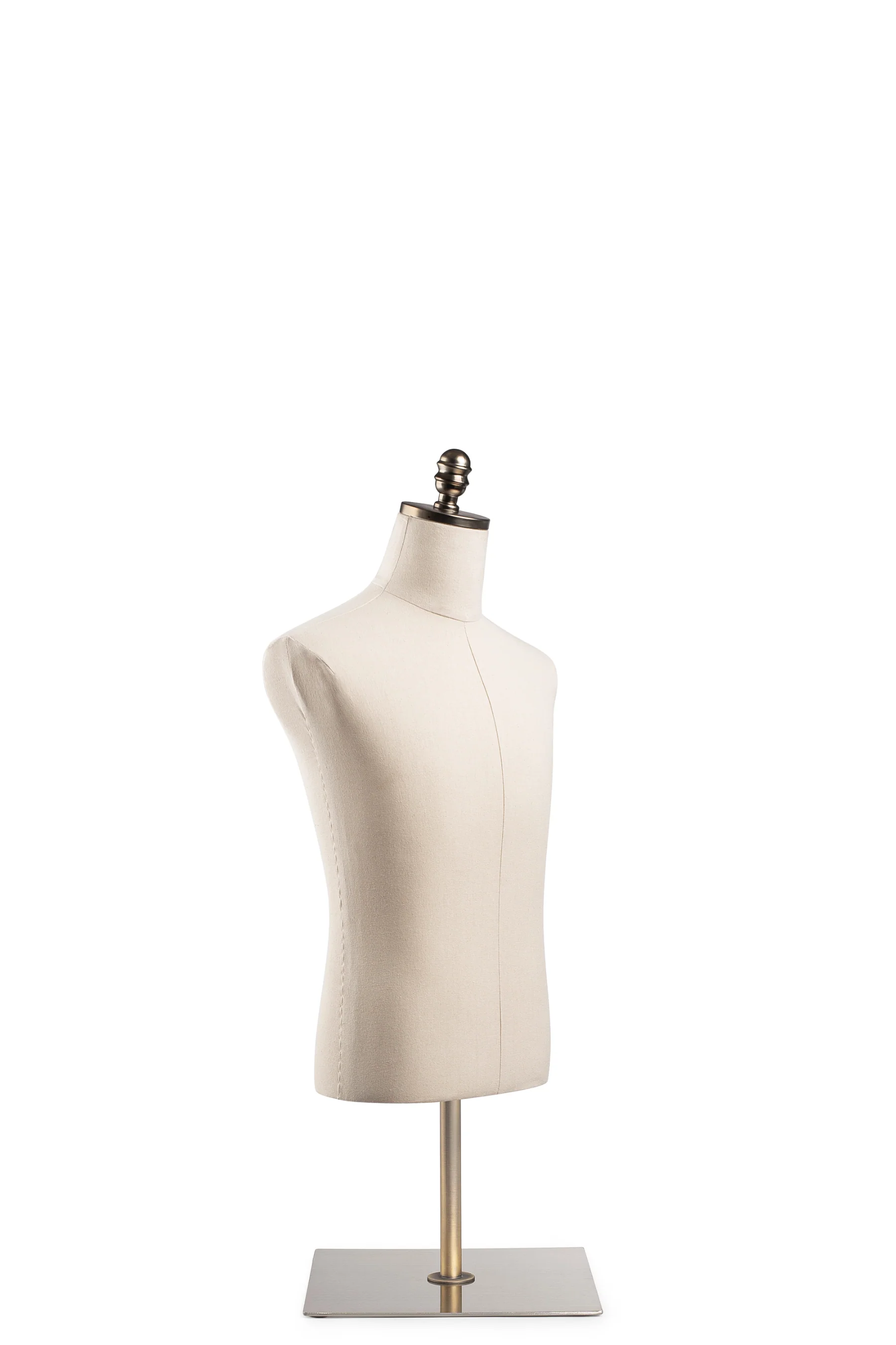 Male Display Dress Form on Metal Tabletop Base - Image 12
