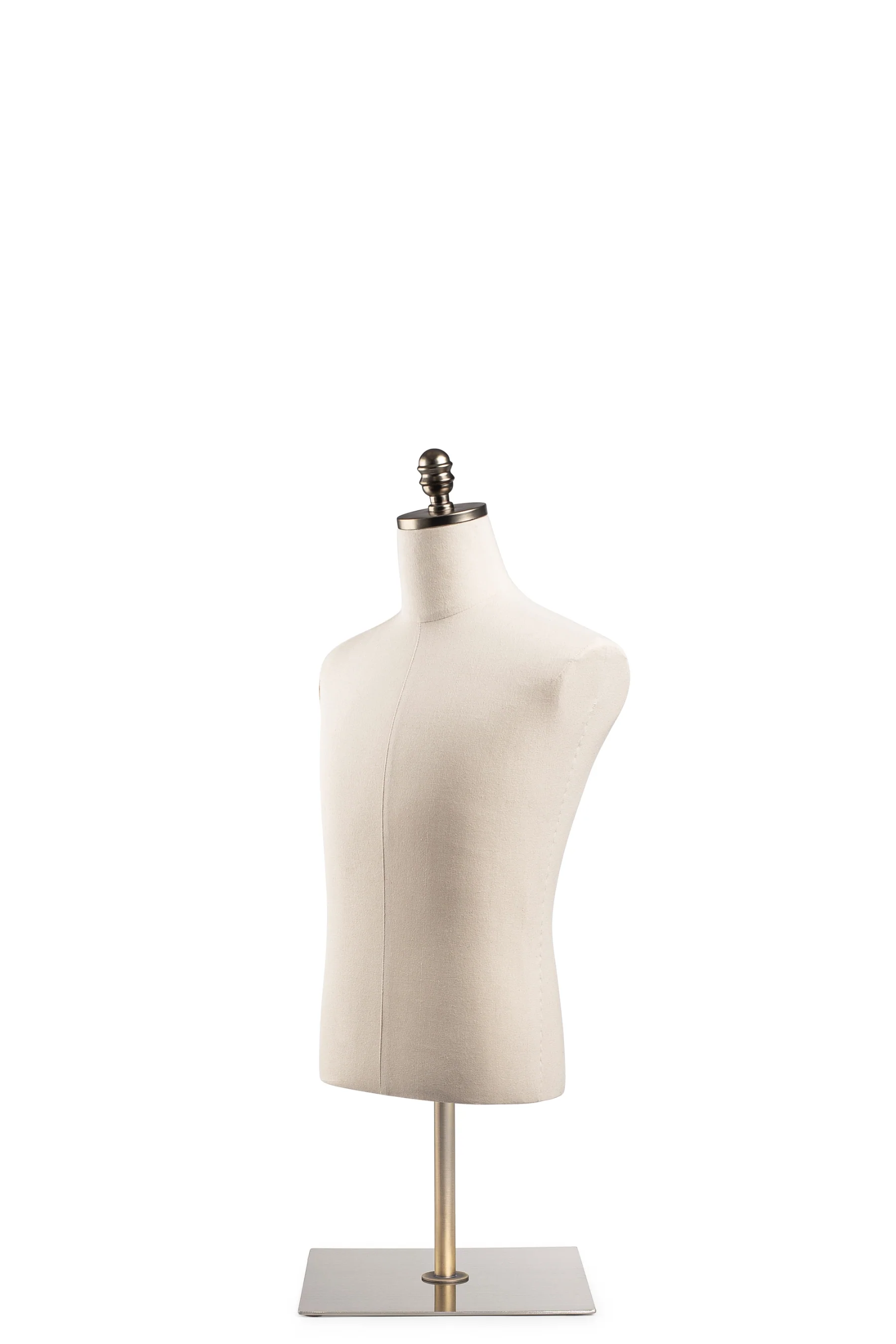 Male Display Dress Form on Metal Tabletop Base - Image 13