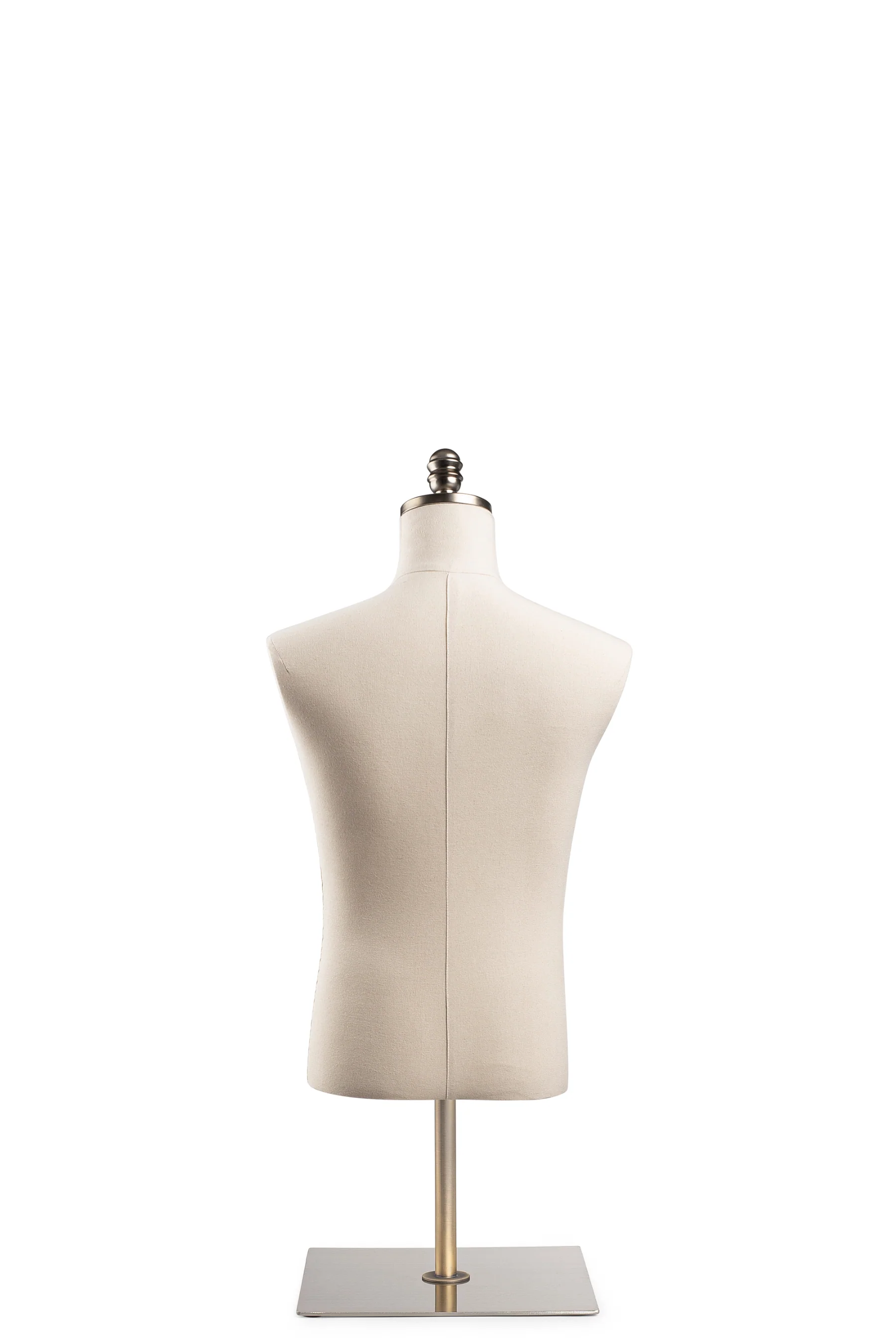 Male Display Dress Form on Metal Tabletop Base - Image 15