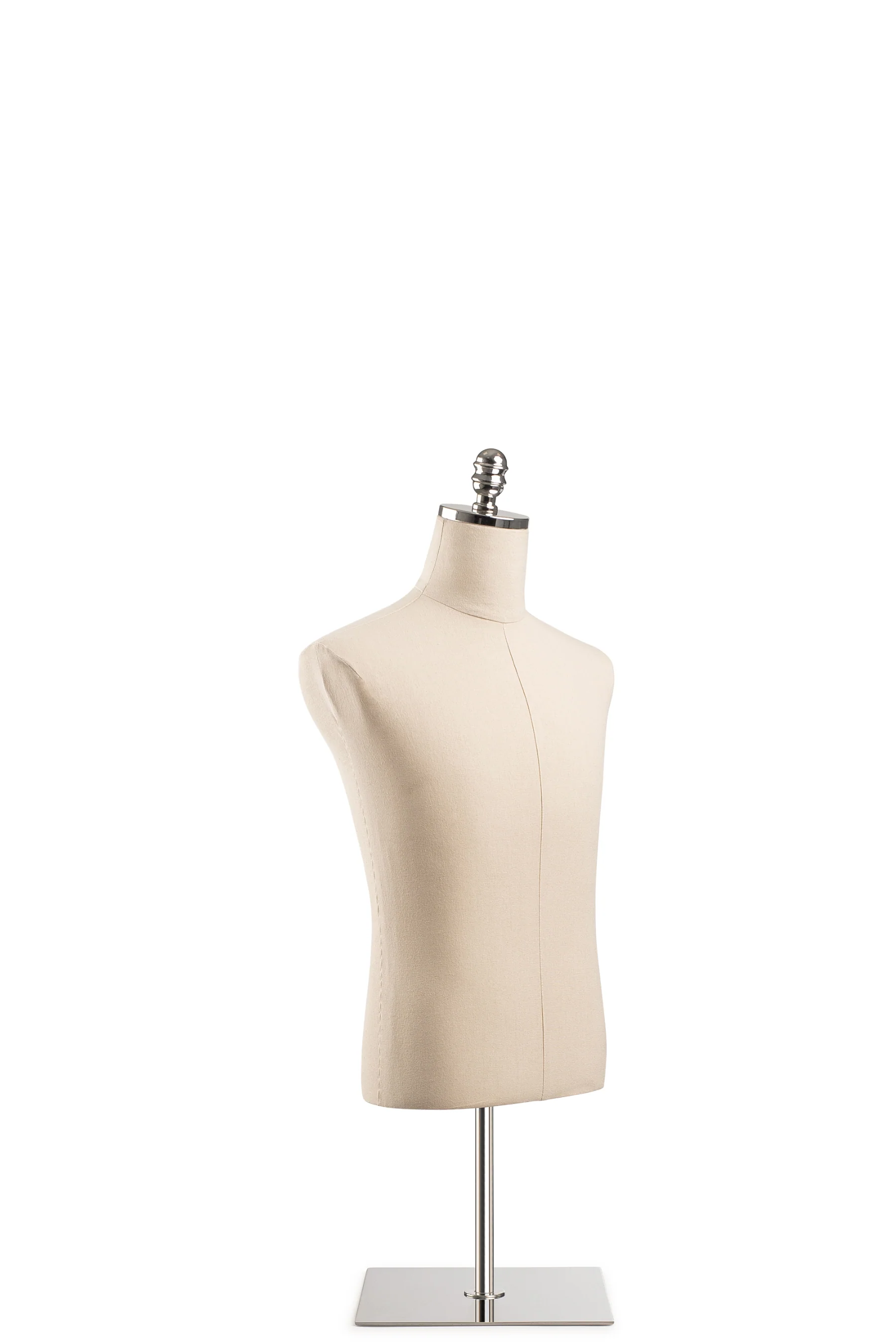 Male Display Dress Form on Metal Tabletop Base - Image 19