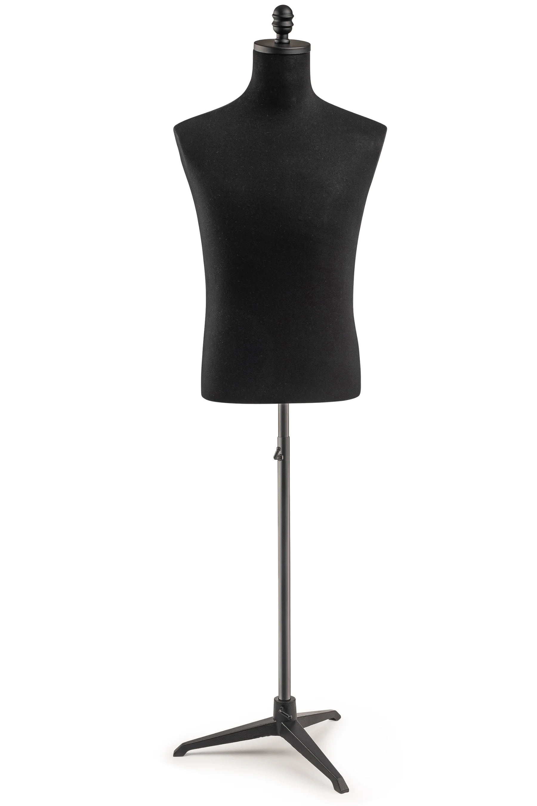 Male Display Dress Form on Metal Tripod Base - Image 3