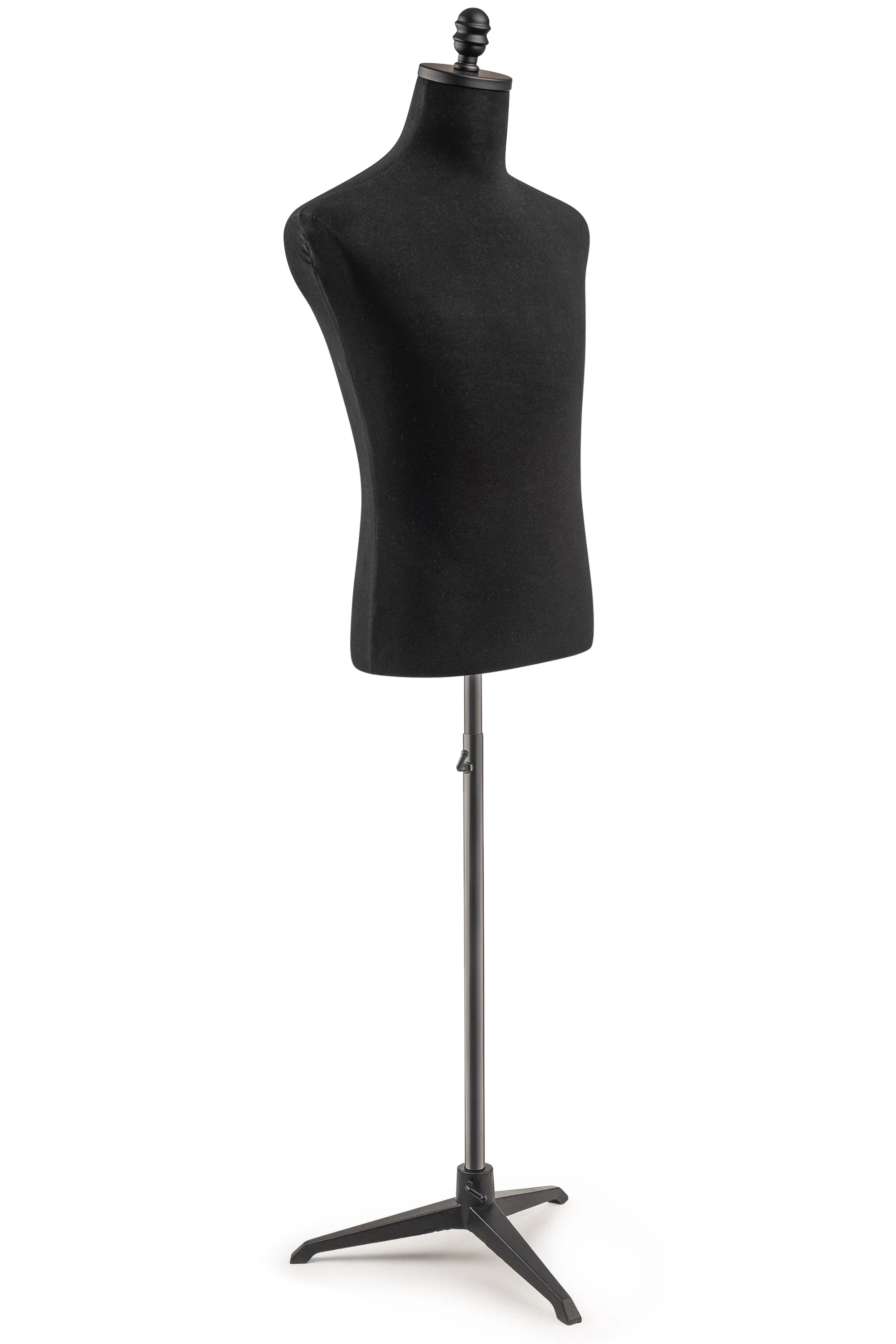 Male Display Dress Form on Metal Tripod Base - Image 4