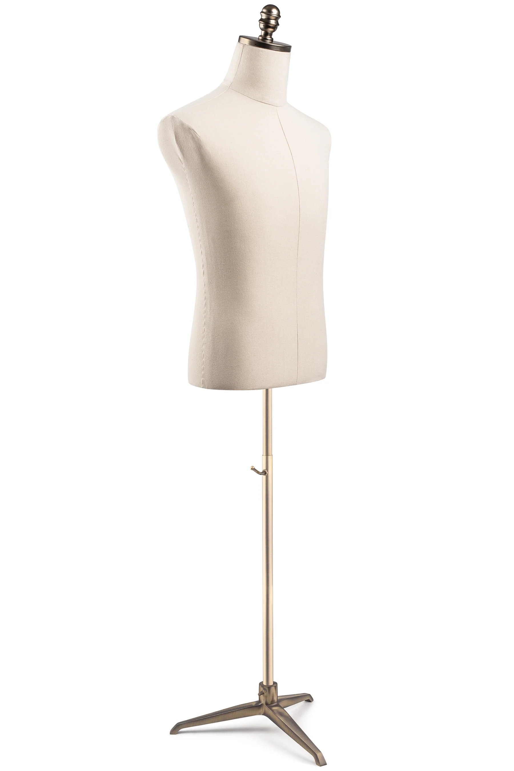 Male Display Dress Form on Metal Tripod Base - Image 12