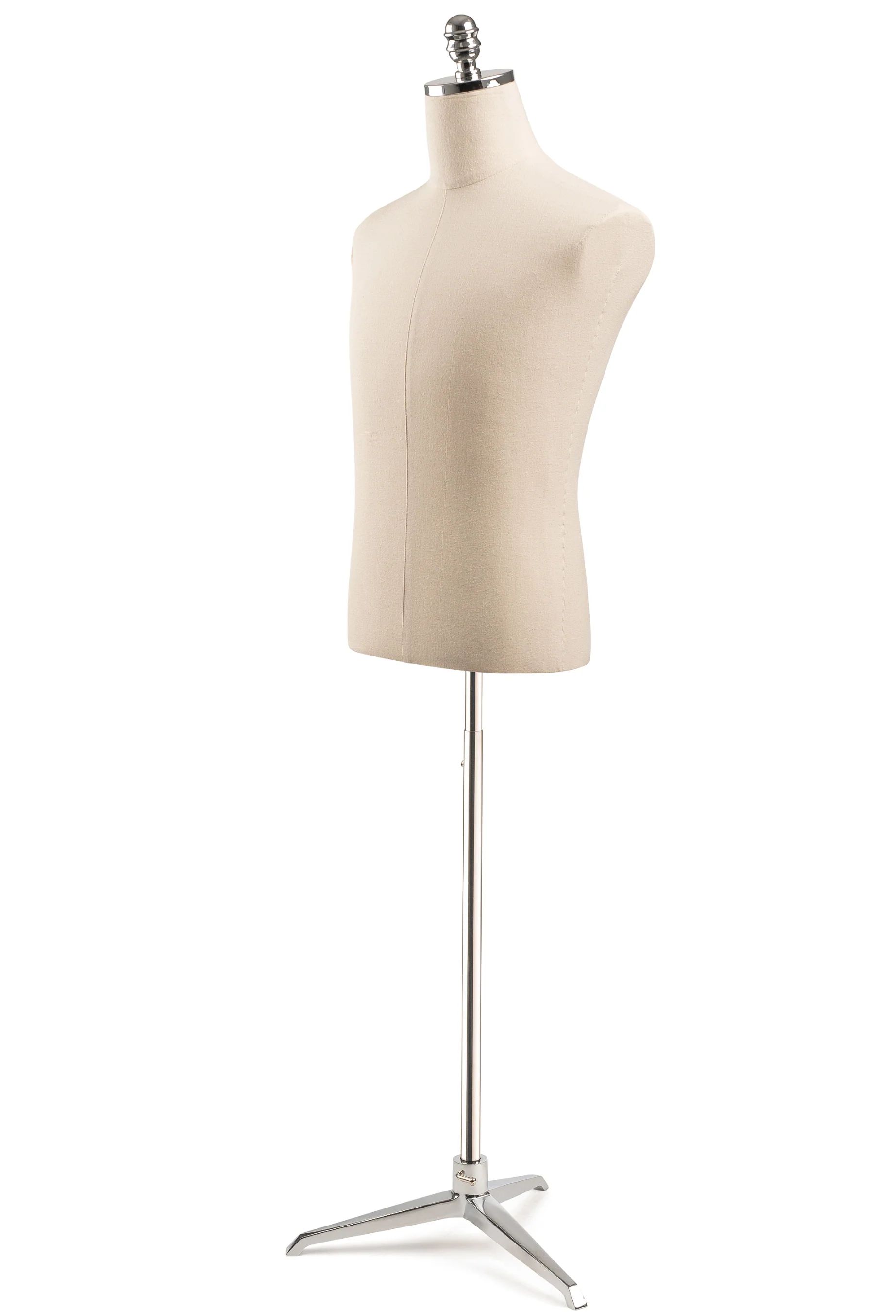 Male Display Dress Form on Metal Tripod Base - Image 21