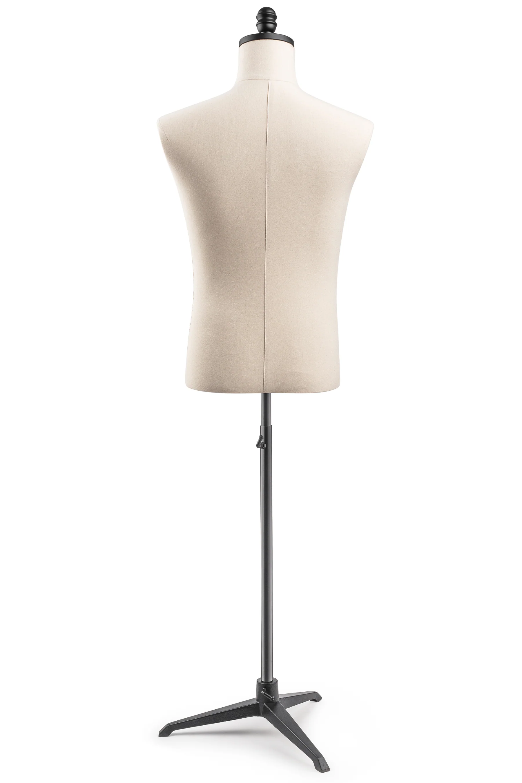 Male Display Dress Form on Metal Tripod Base - Image 7