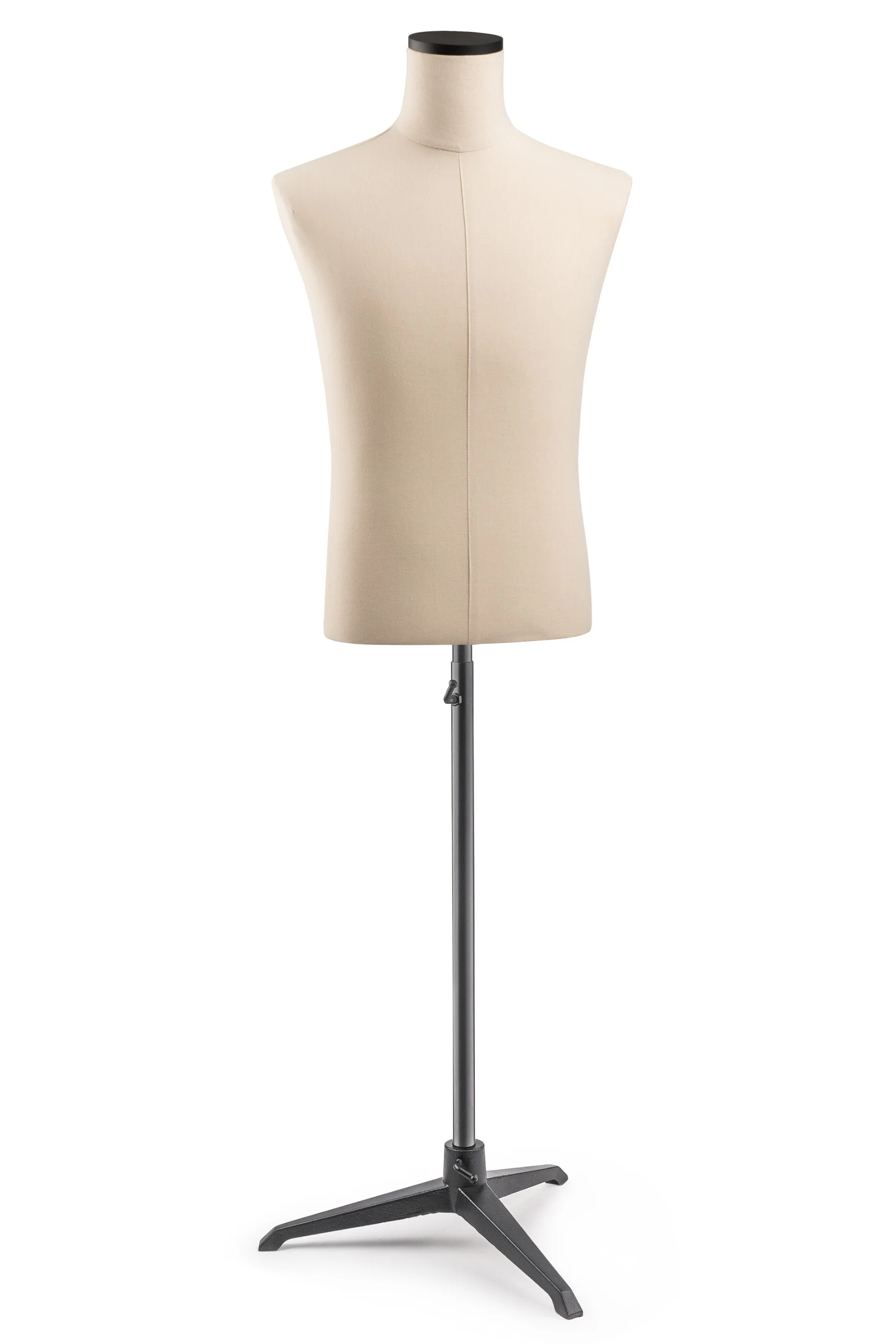 Male Display Dress Form on Metal Tripod Base - Image 8