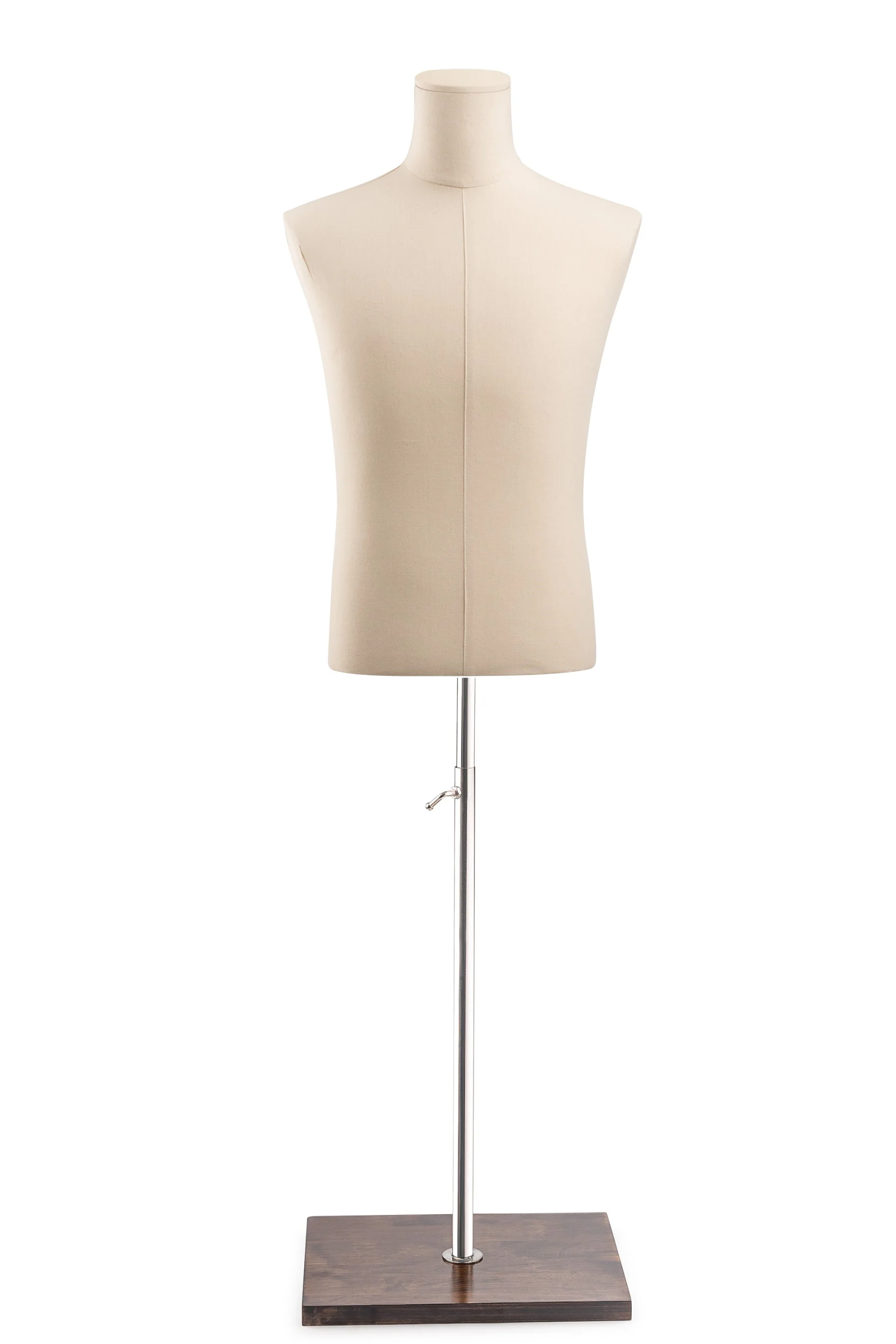 Male Display Dress Form on Wood Flat Base - Image 23