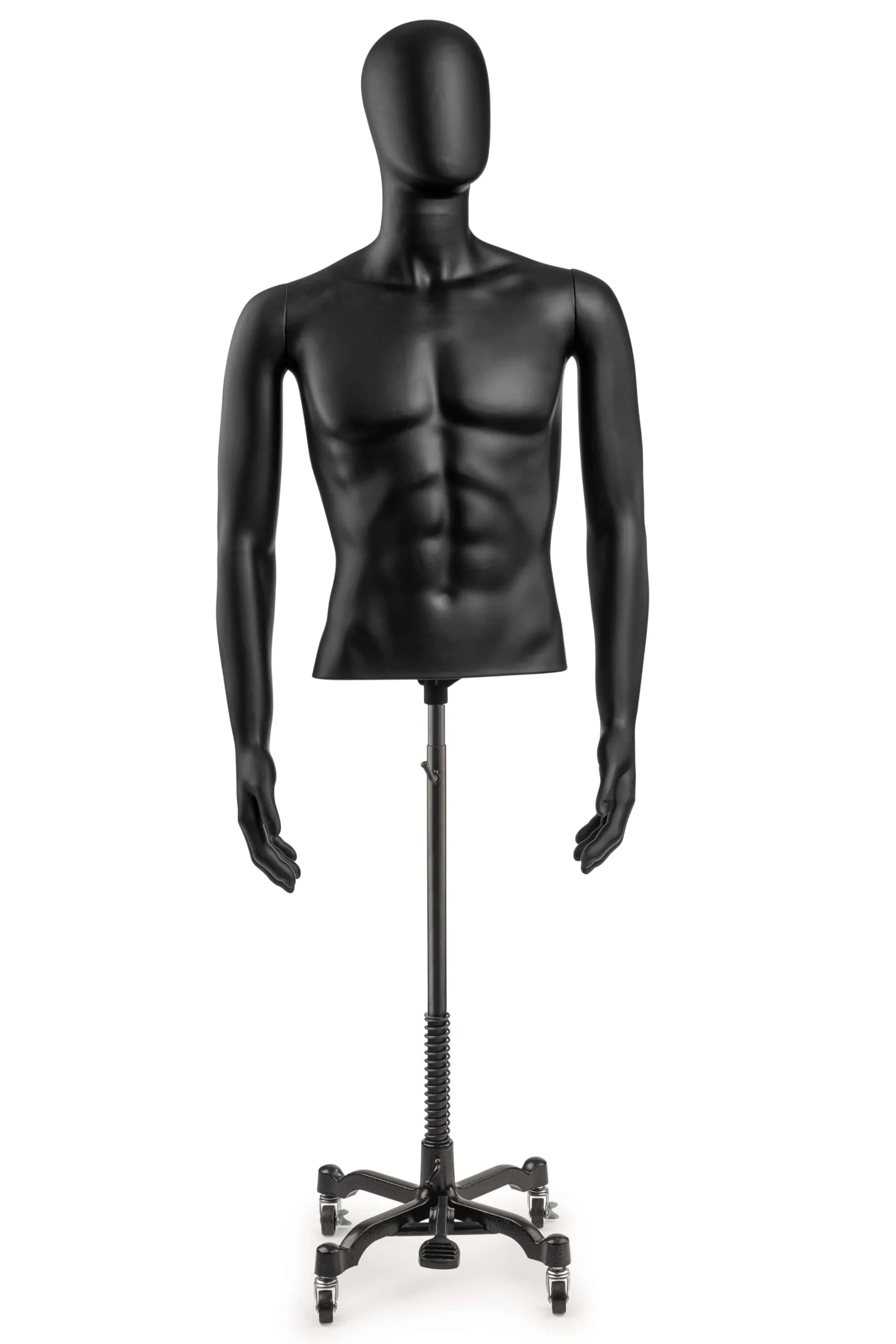Male Egghead Torso Mannequin with Removable Arms - Image 17