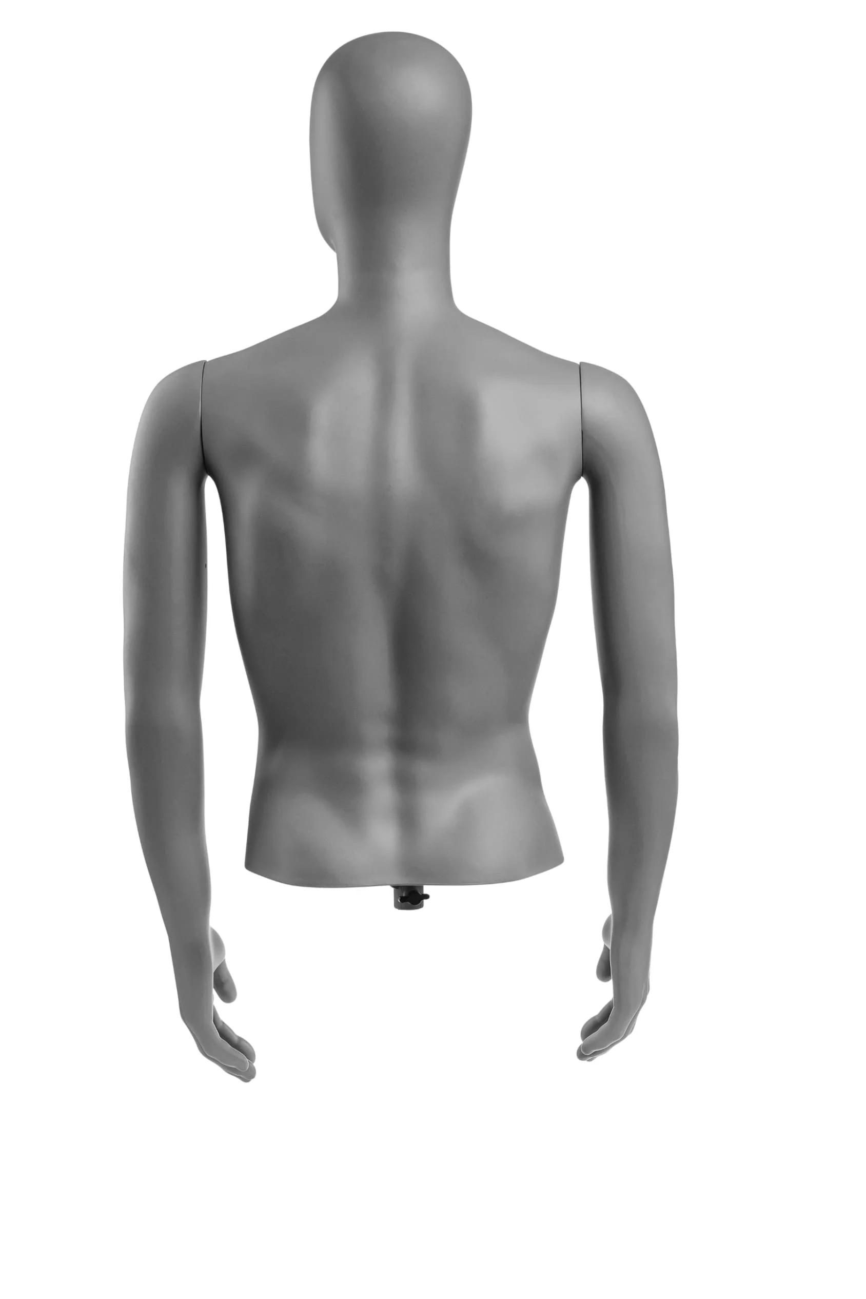 Male Egghead Torso Mannequin with Removable Arms - Image 183