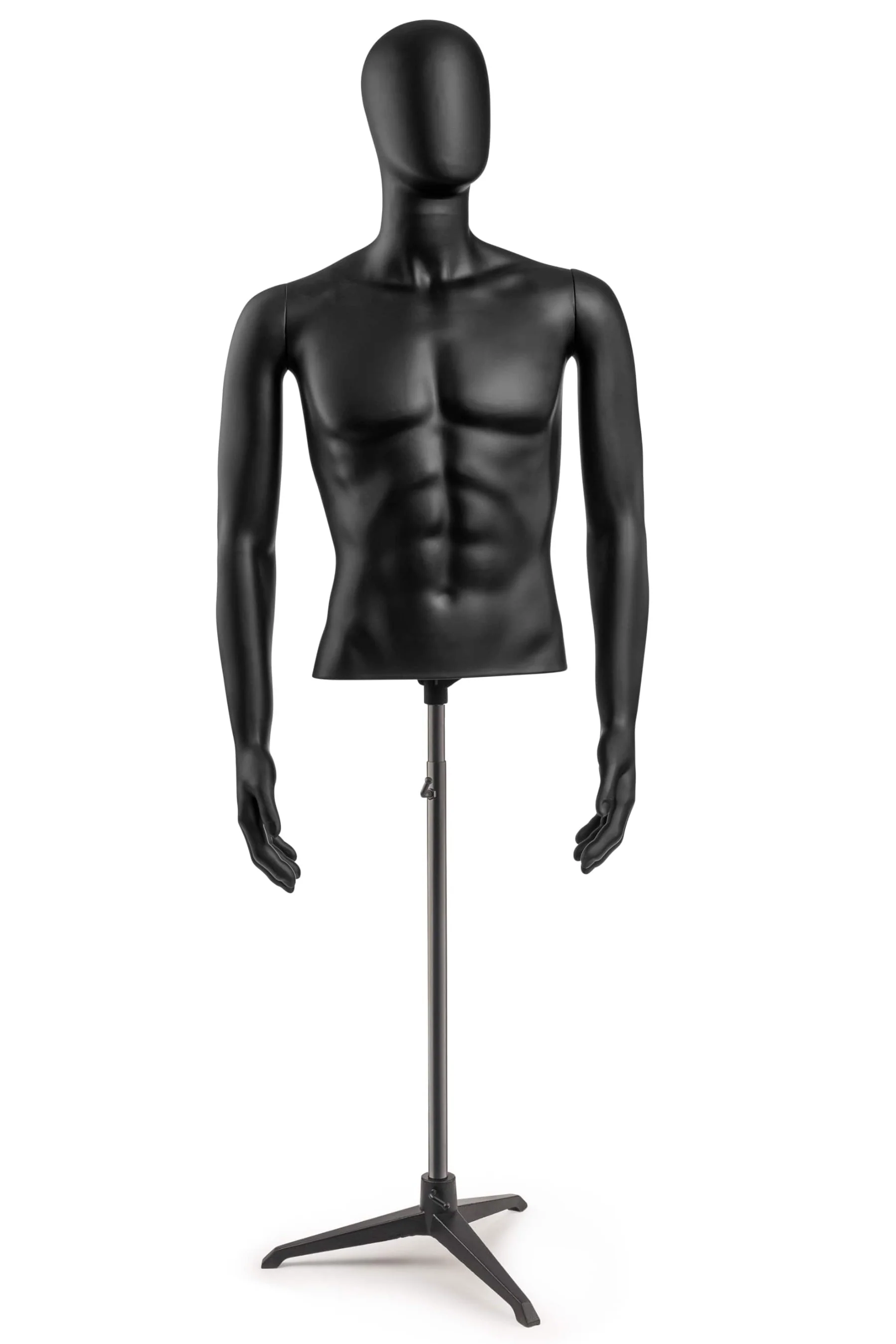 Male Egghead Torso Mannequin with Removable Arms - Image 53