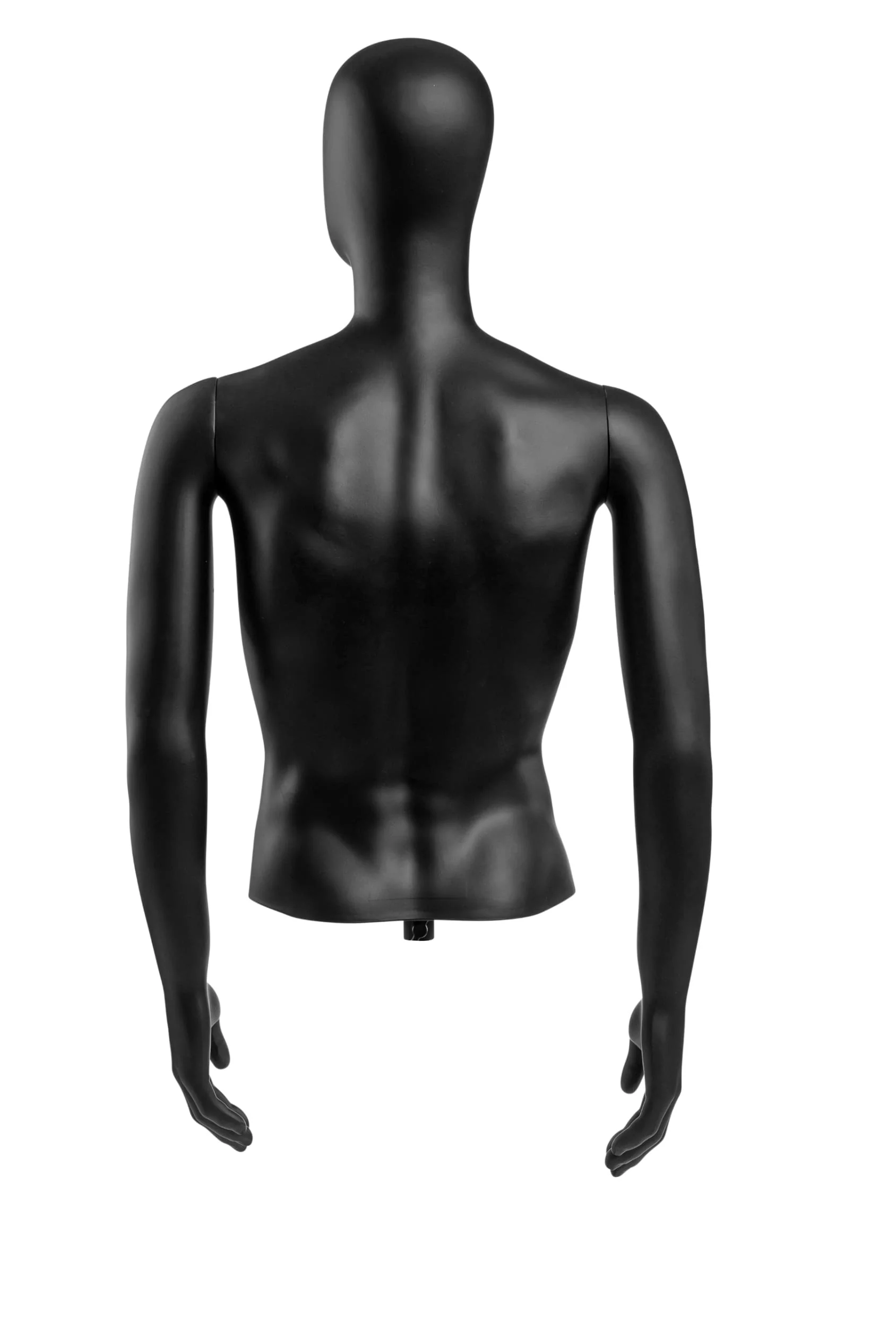 Male Egghead Torso Mannequin with Removable Arms - Image 76