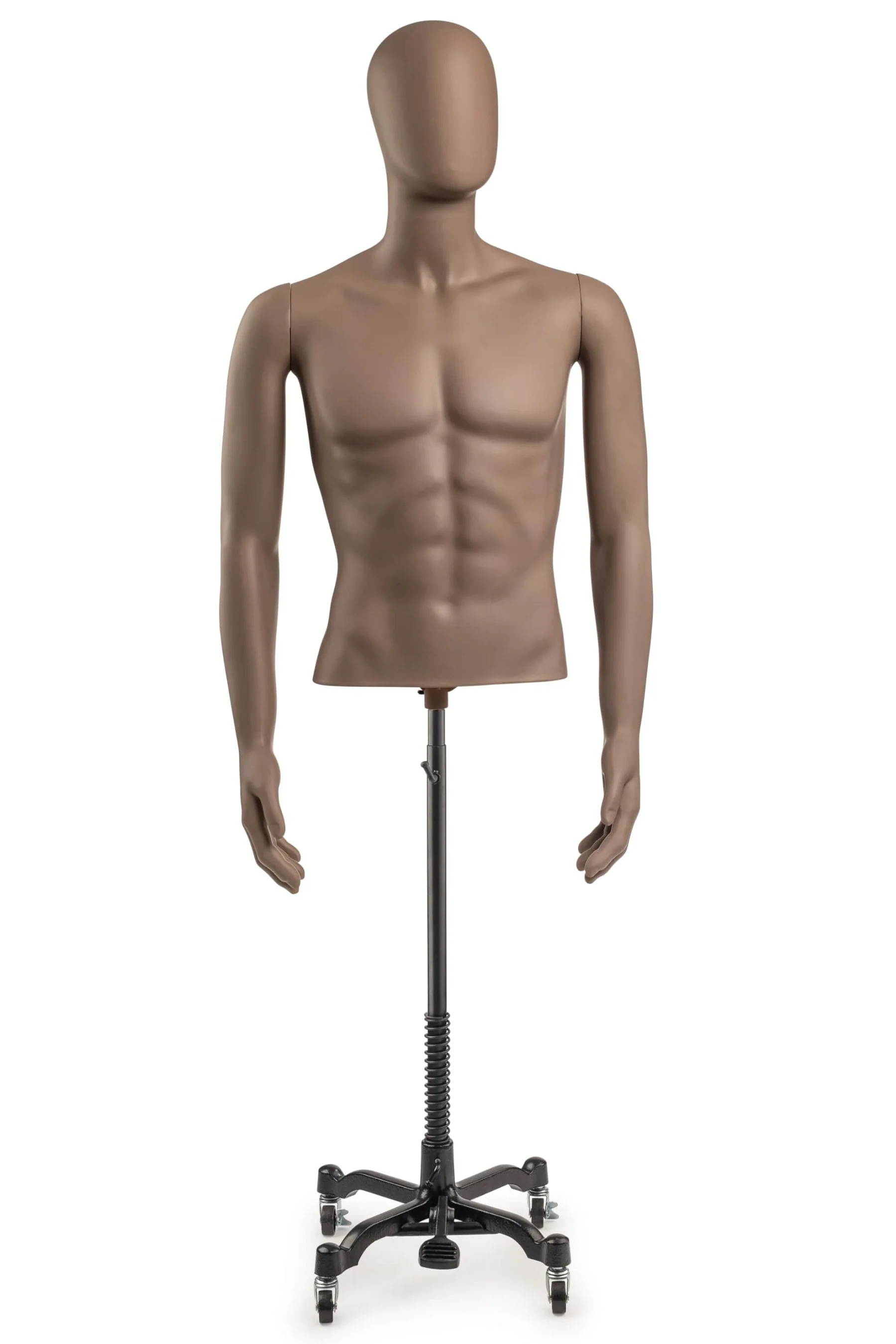 Male Egghead Torso Mannequin with Removable Arms - Image 77