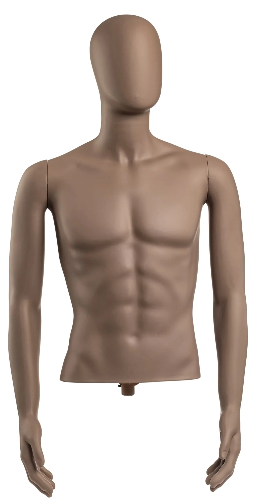 Male Egghead Torso Mannequin with Removable Arms - Image 90