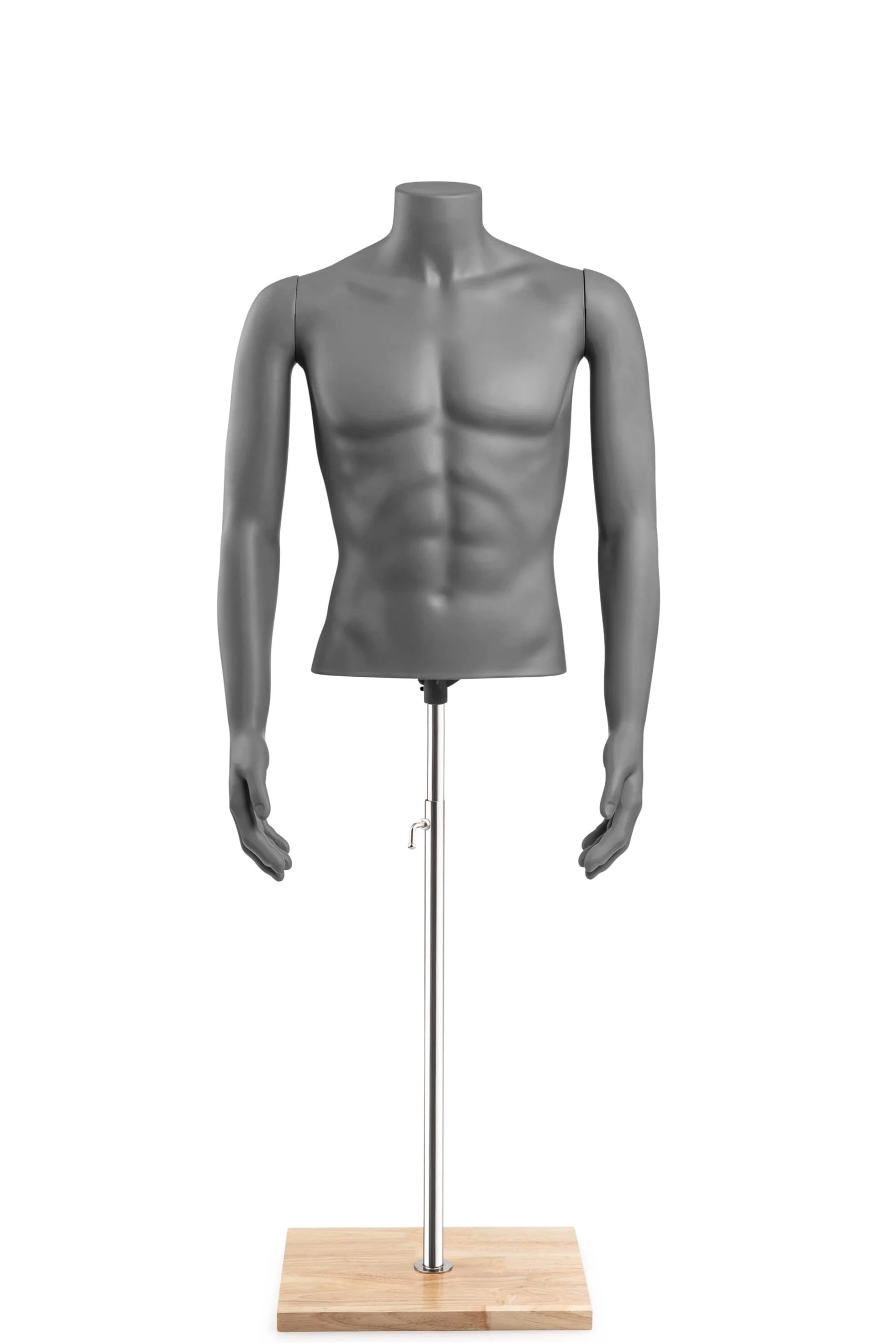 Male Headless Torso Mannequin with Removable Arms - Image 183